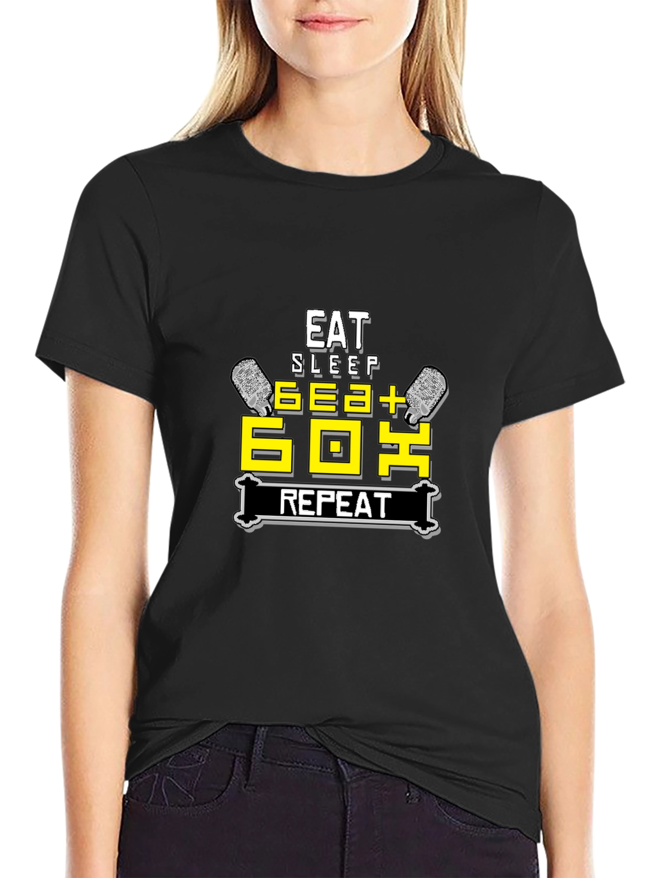 Eat Sleep 6EA+ 6OX Repeat T-Shirt