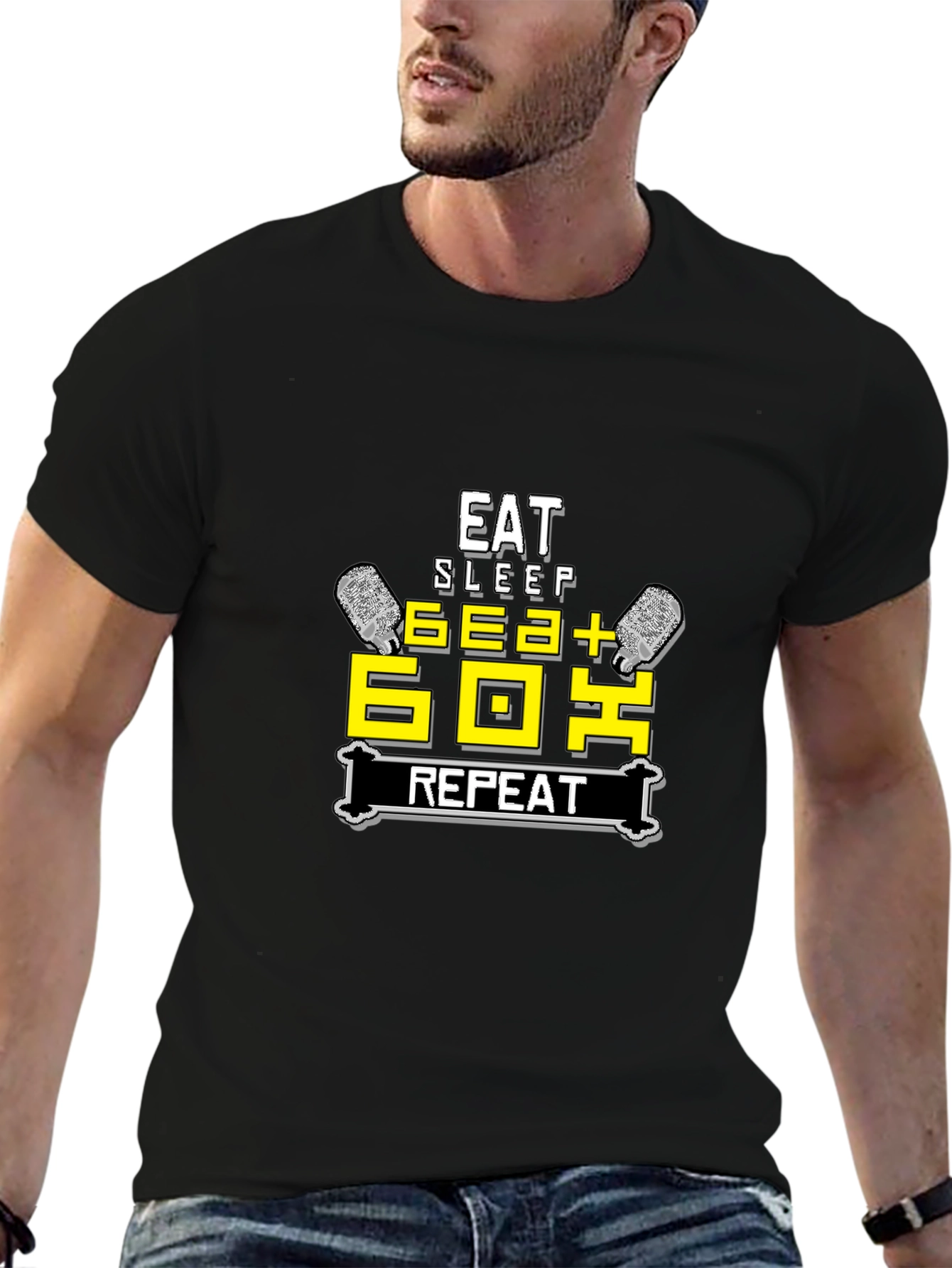 Eat Sleep 6EA+ 6OX Repeat T-Shirt