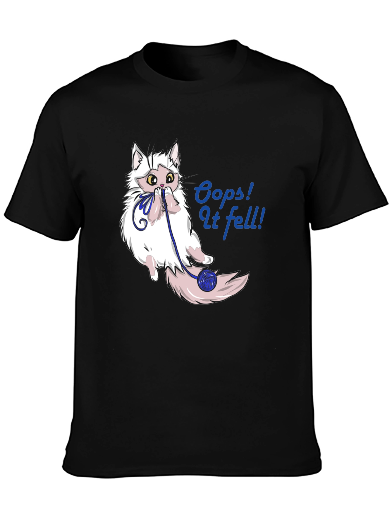 Oops! Cat Fell T-Shirt