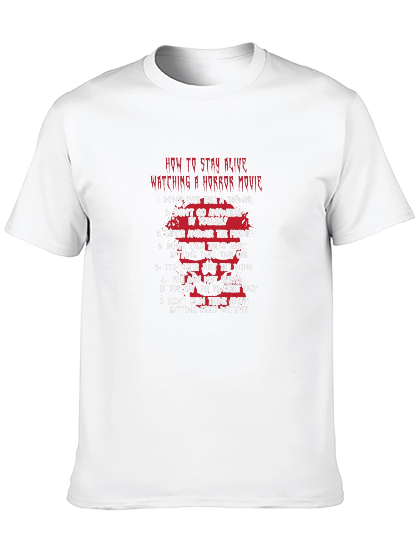 Horror Movie Survival Guide T-Shirt