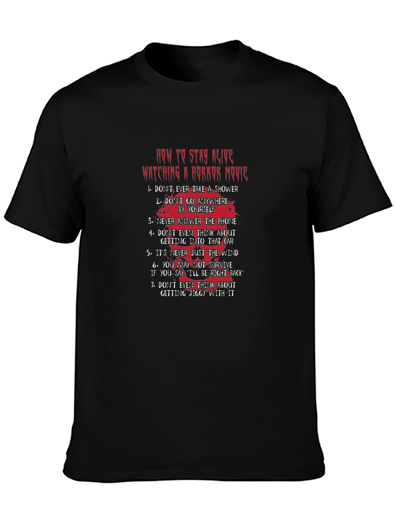 Horror Movie Survival Guide T-Shirt