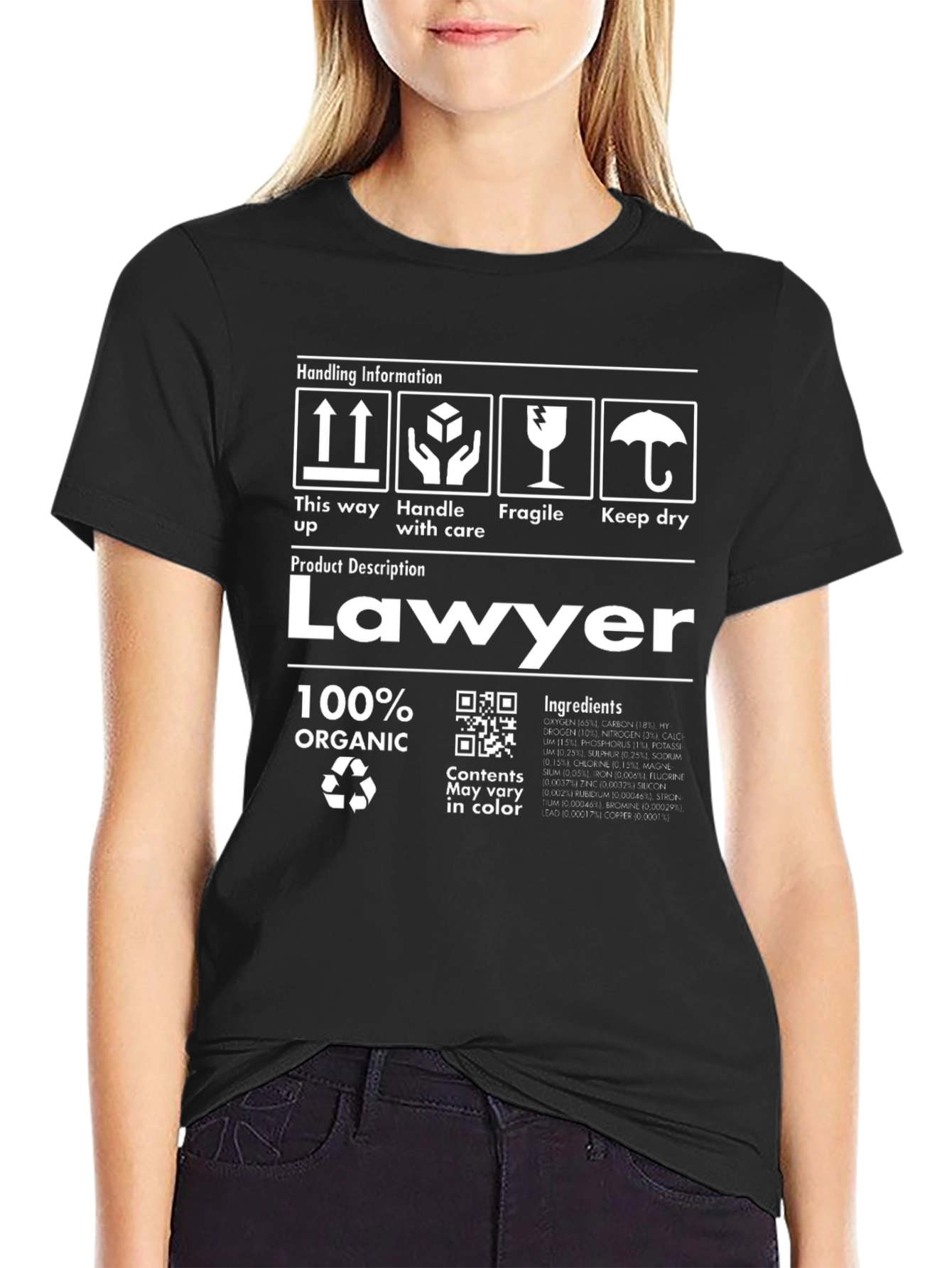 Lawyer Funny T-Shirt - Handle with Care
