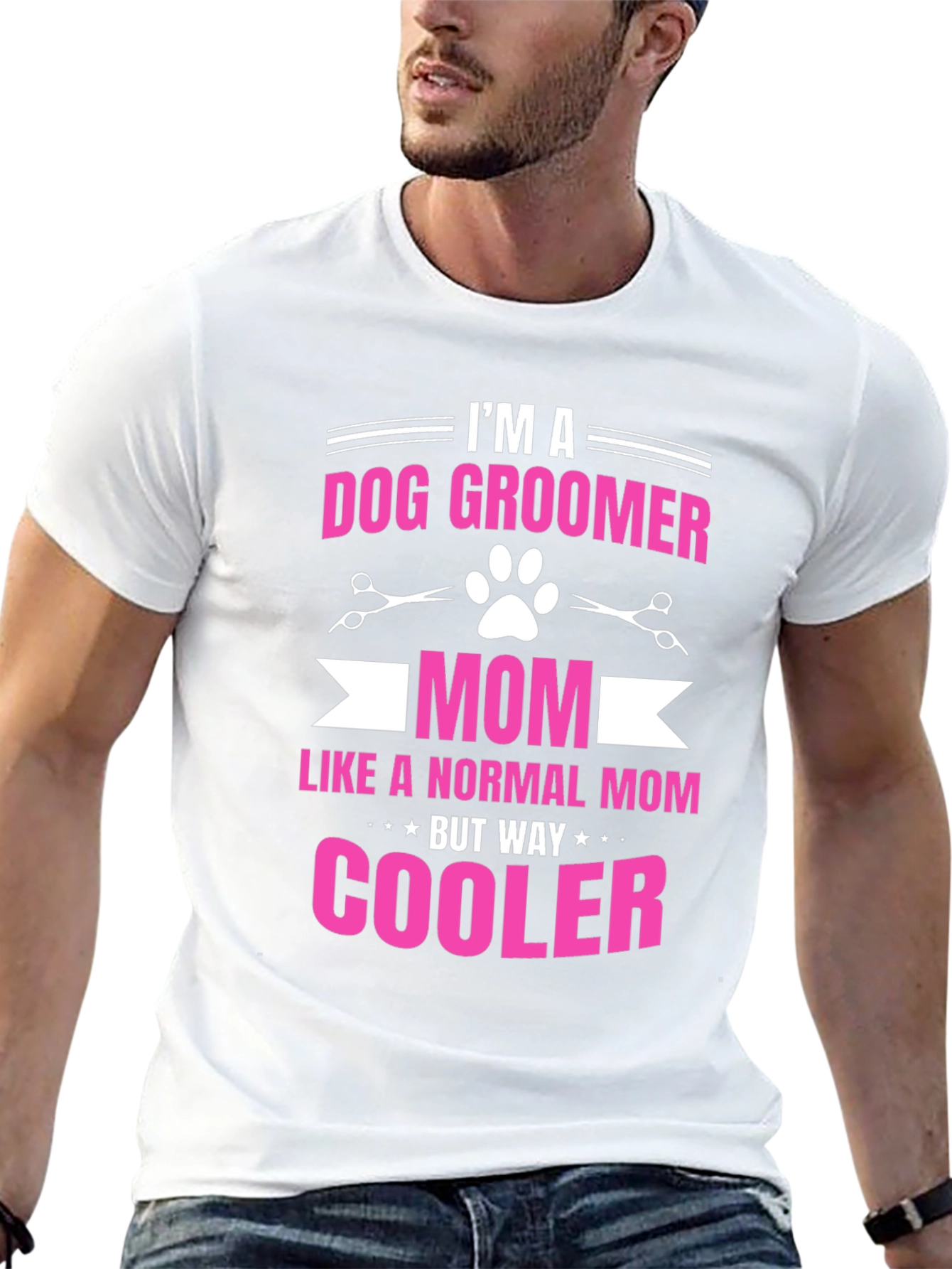 Dog Groomer Mom Cool T-Shirt