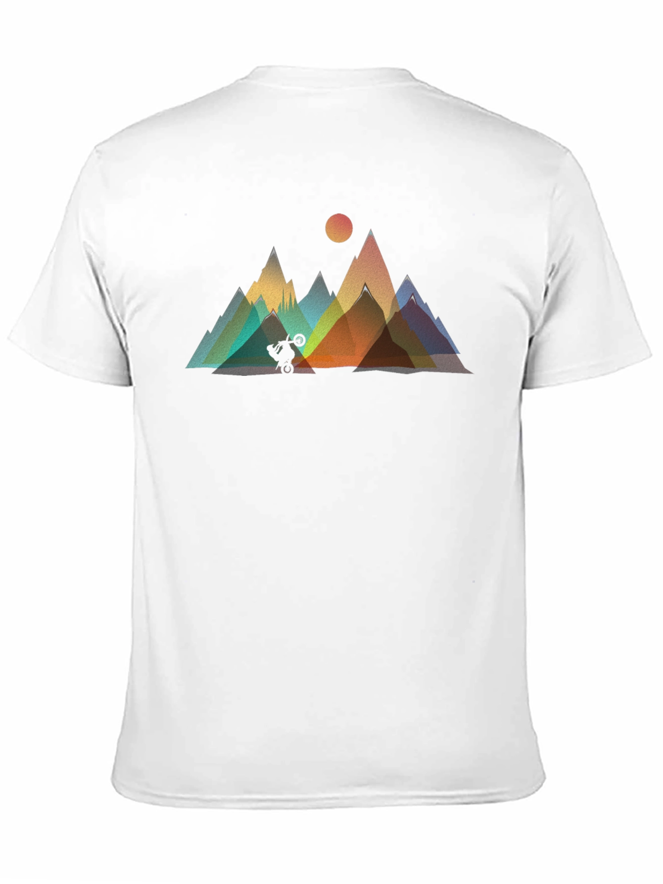 Mountain Biker Graphic Tee - Black