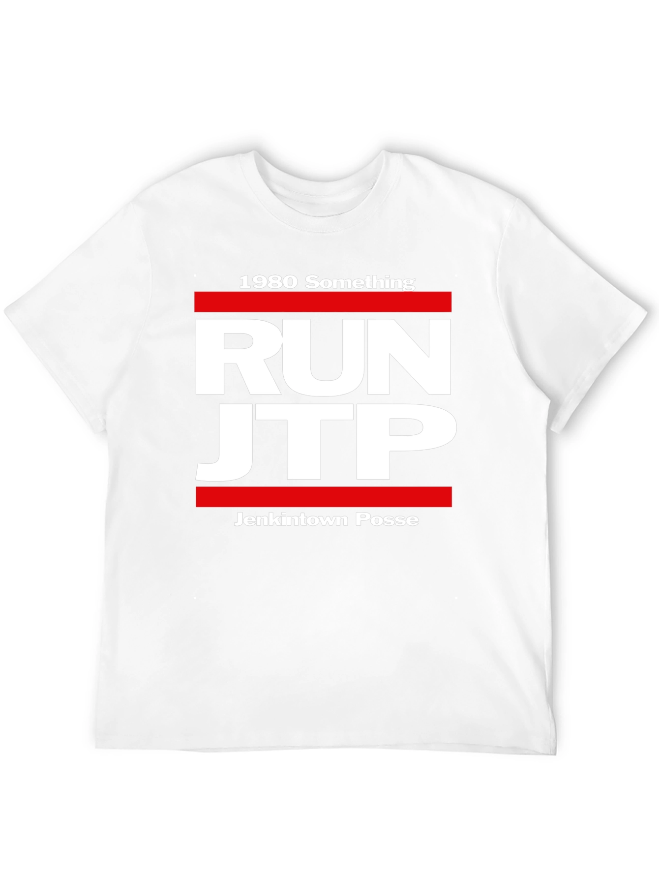 1980 Something Run JTP Black T-Shirt