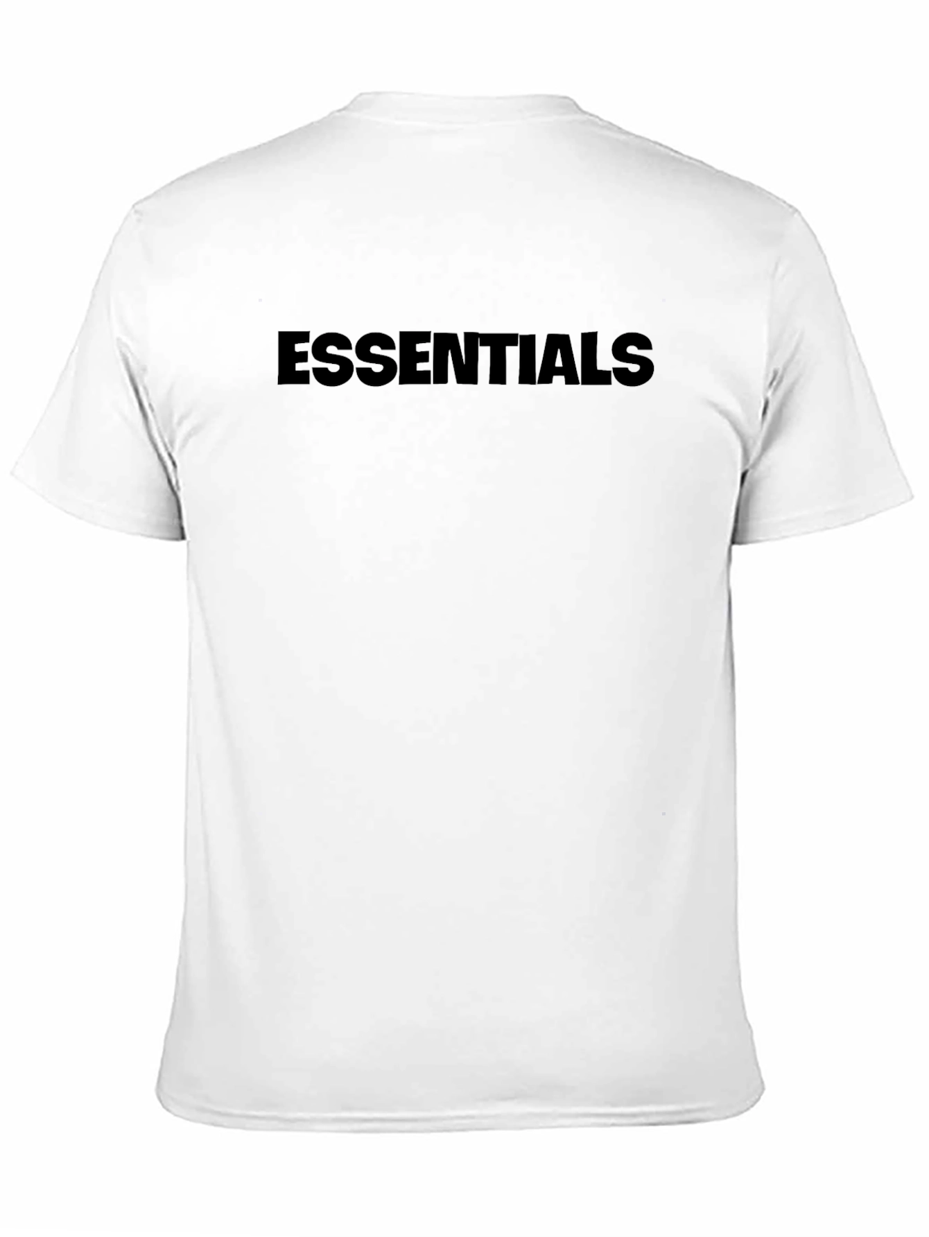 Essentials Black Crew Neck T-Shirt
