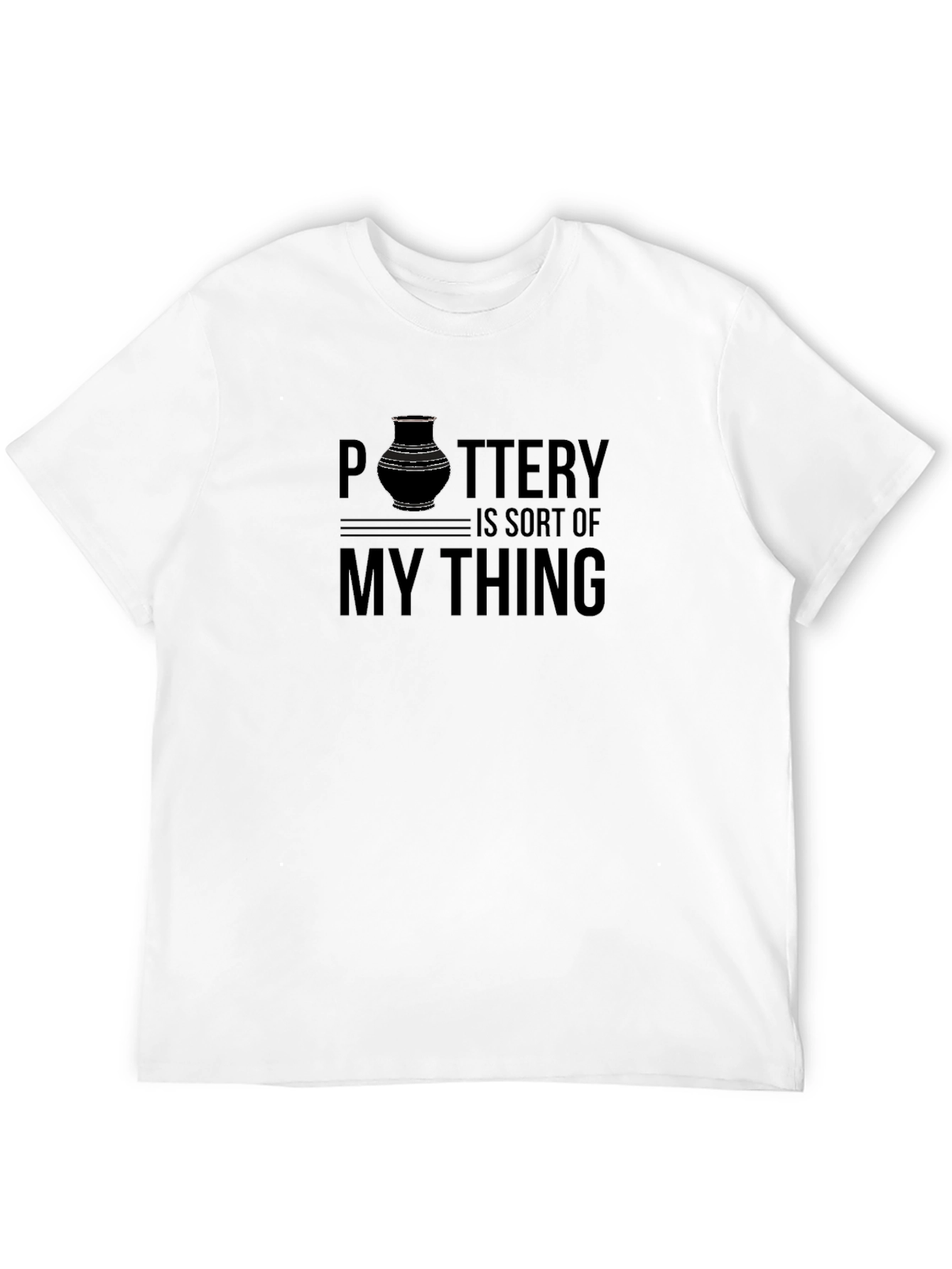 Pottery is My Thing Graphic Tee - Black