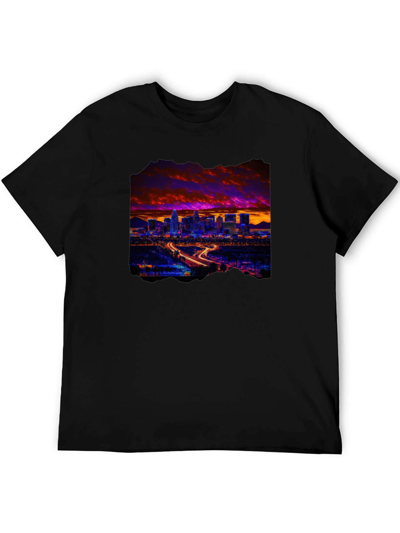 Cityscape Graphic Tee - Urban Style