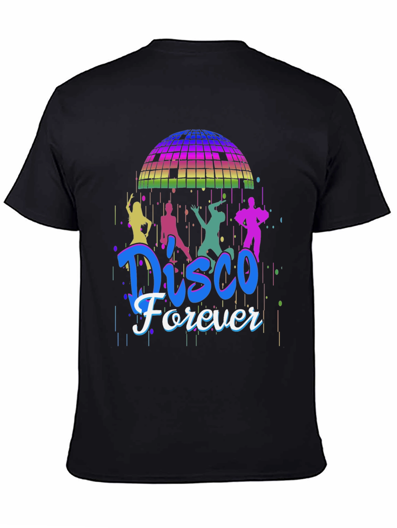 Disco Forever Graphic T-Shirt - Retro Party Tee
