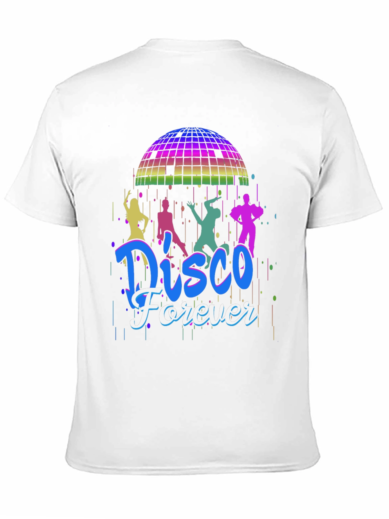 Disco Forever Graphic T-Shirt - Retro Party Tee