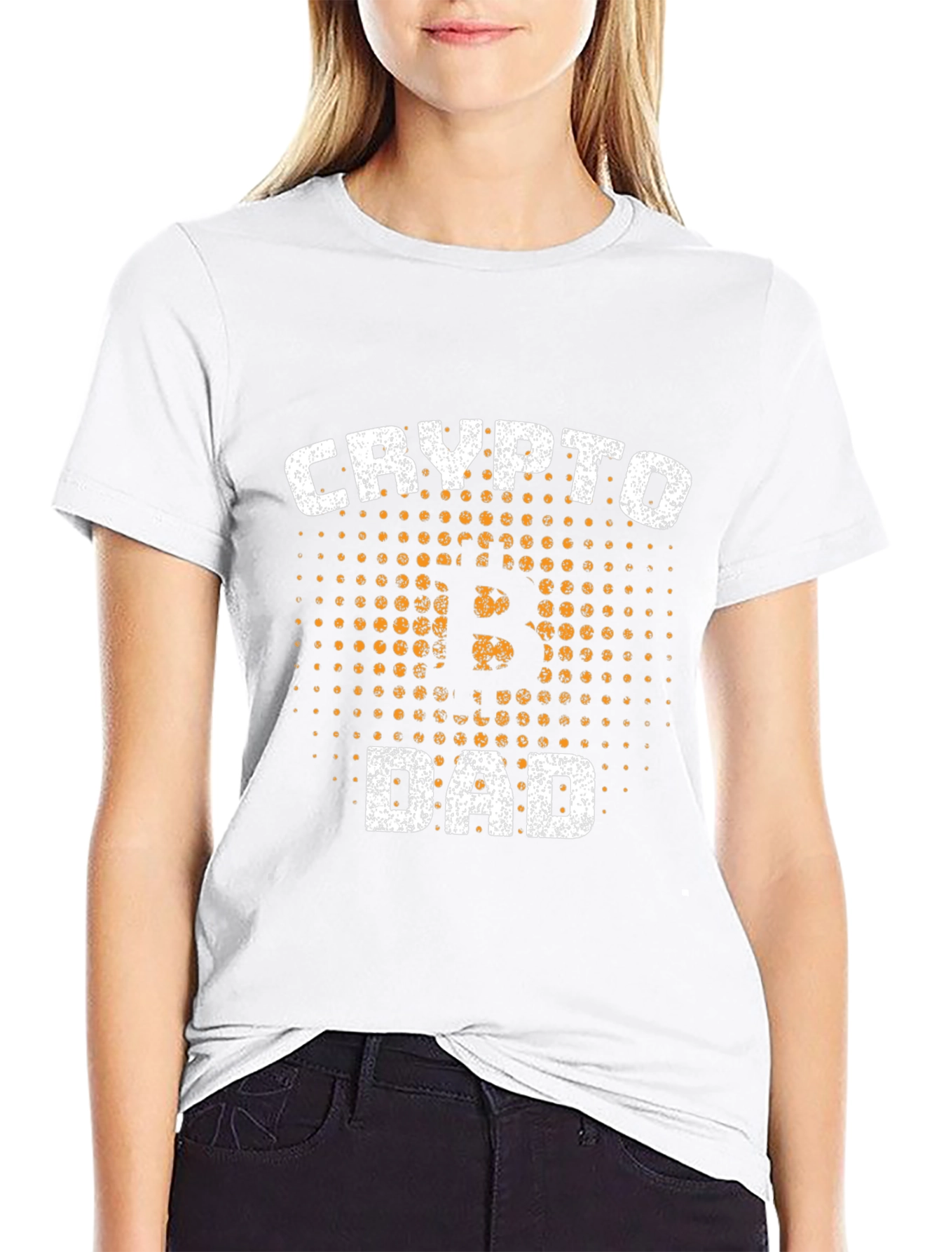 Crypto Dad T-Shirt Bitcoin Lover Gift