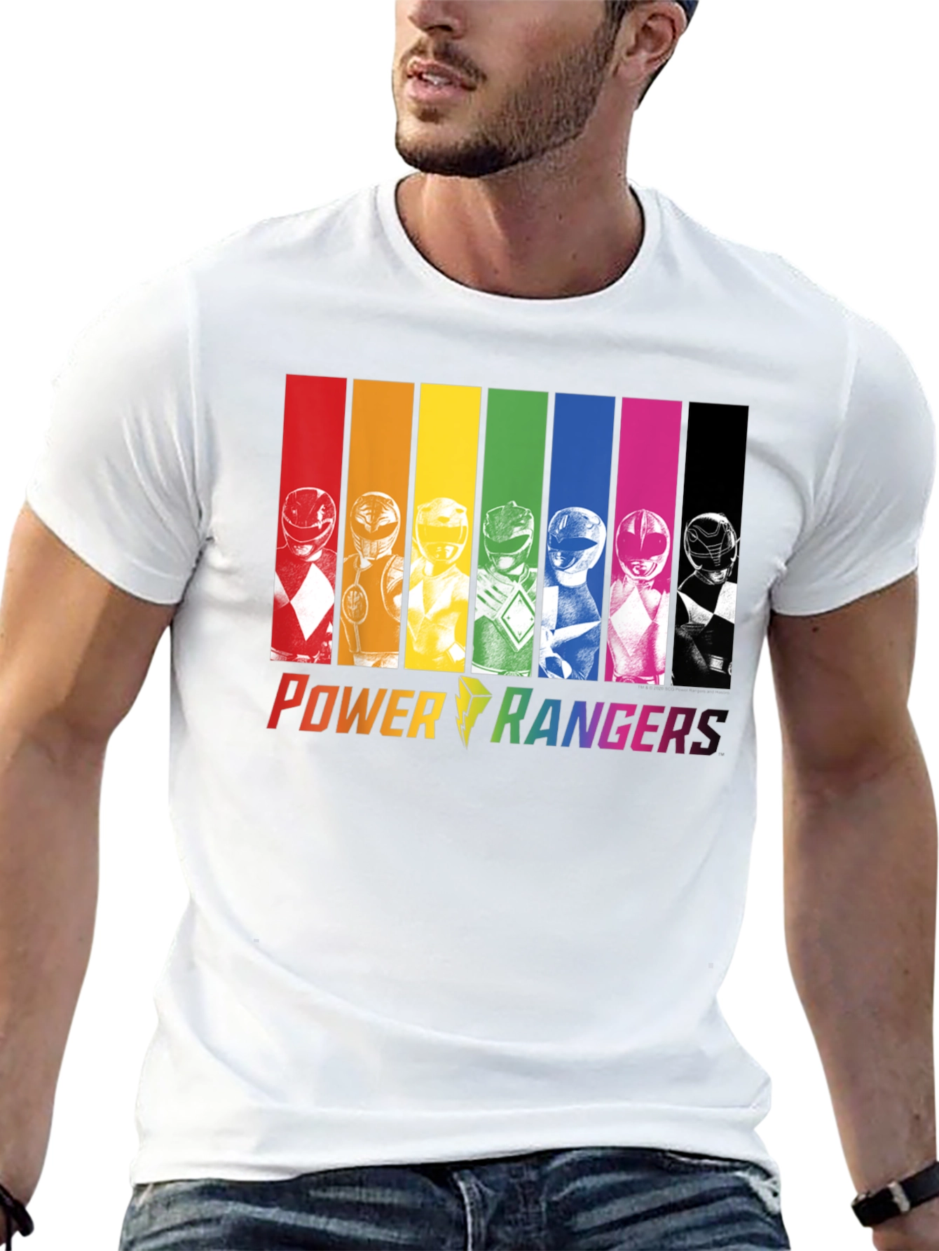 Power Rangers Retro Pride T-Shirt