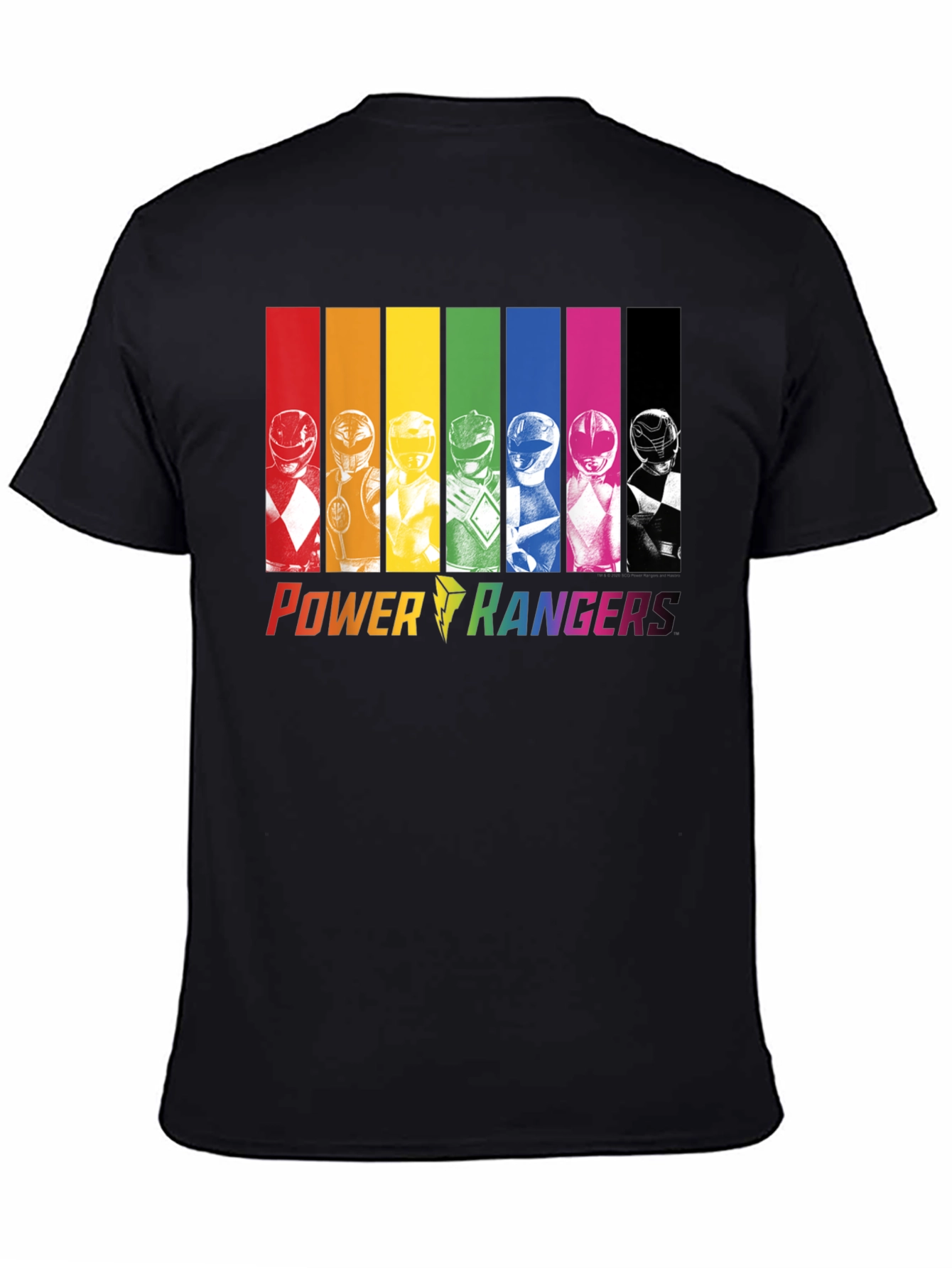 Power Rangers Retro Pride T-Shirt