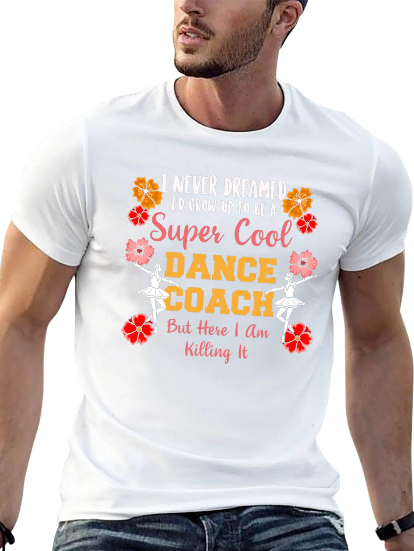 Super Cool Dance Coach Graphic T-Shirt