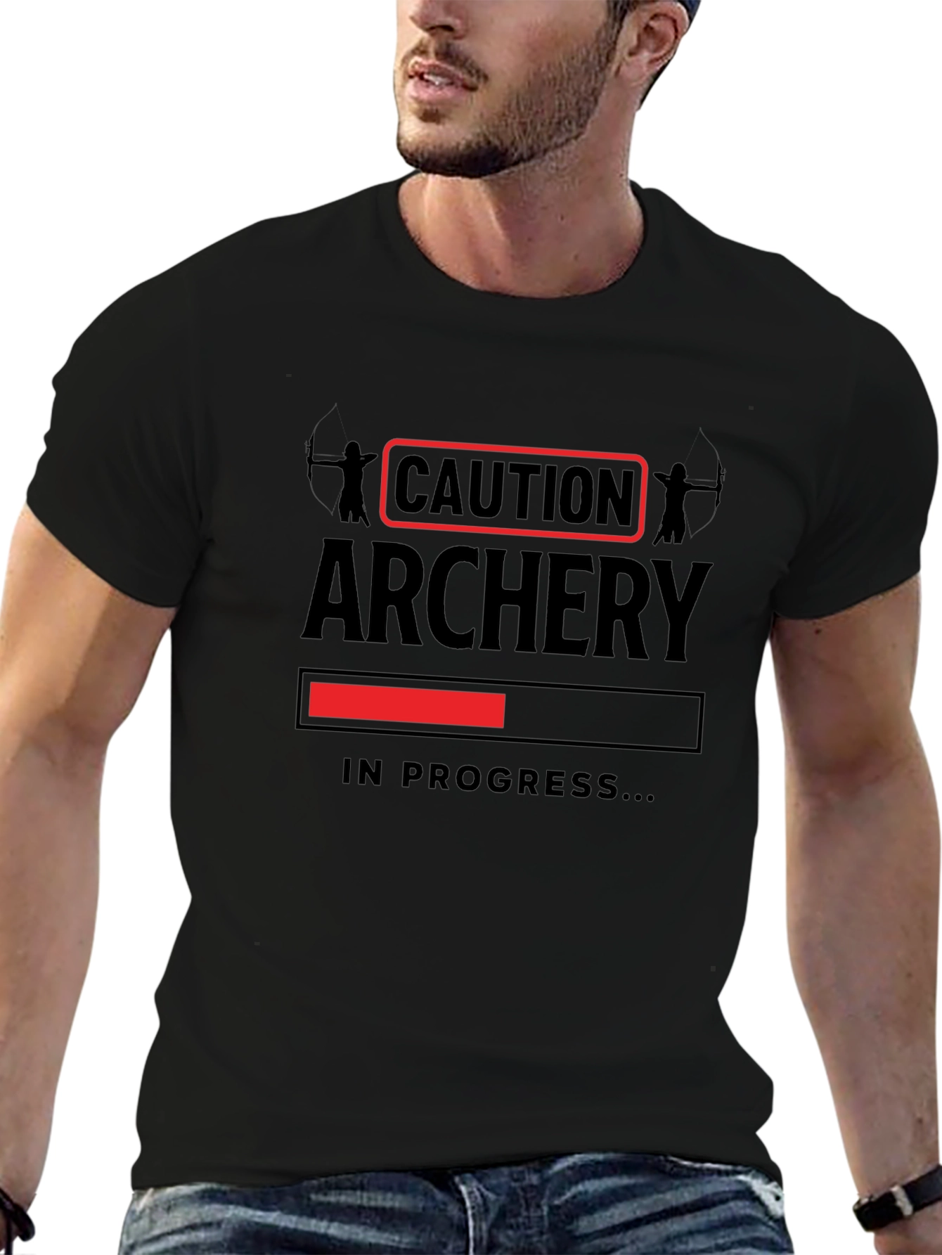 Caution Archery In Progress T-Shirt