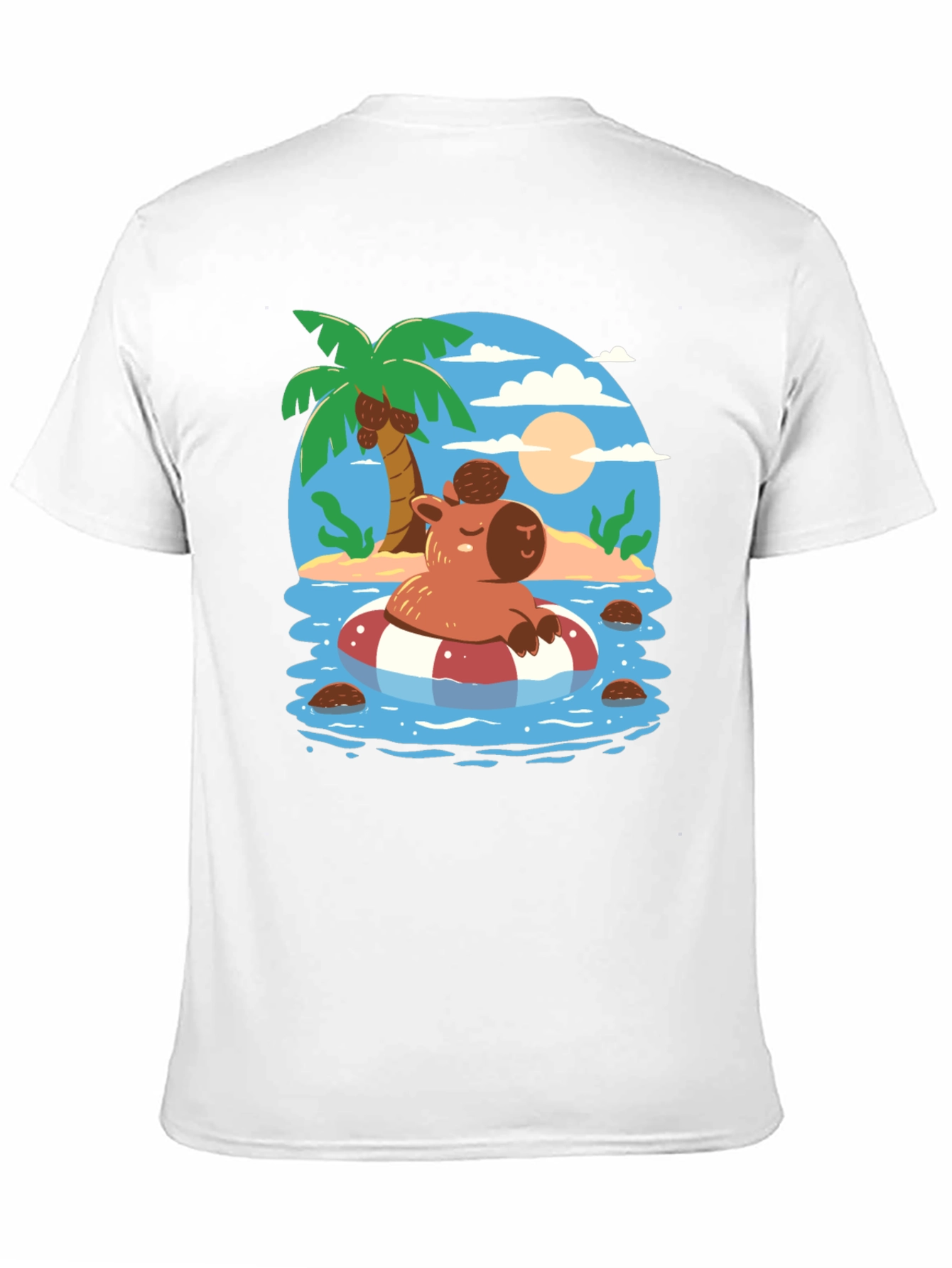 Relaxed Capybara Summer T-Shirt