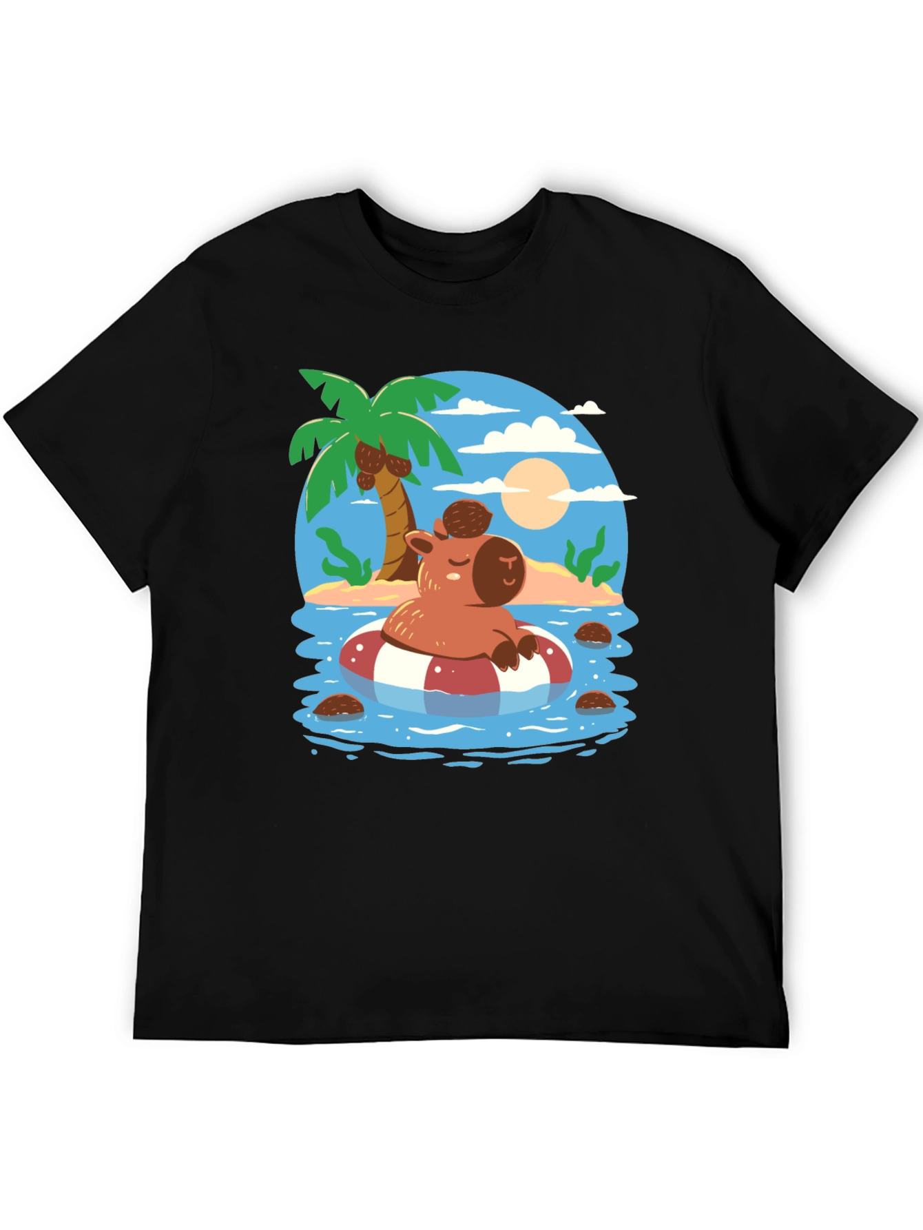 Relaxed Capybara Summer T-Shirt
