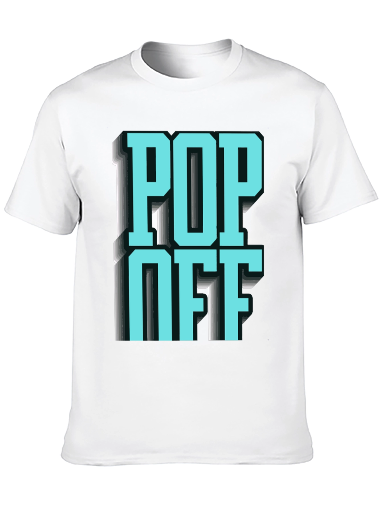 Pop Off Graphic Tee - Bold Statement Shirt
