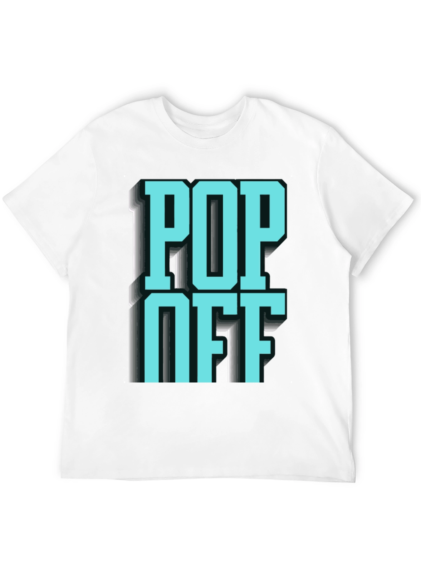 Pop Off Graphic Tee - Bold Statement Shirt