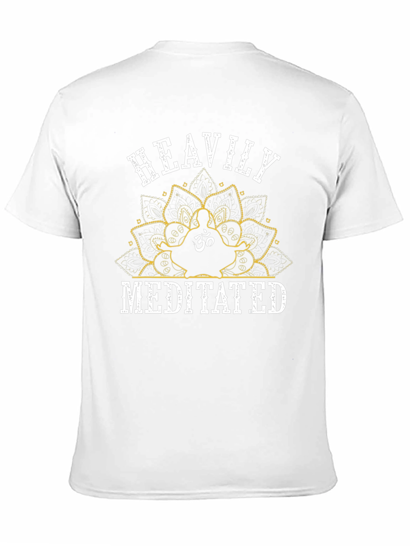 Heavily Meditated Black Graphic Tee