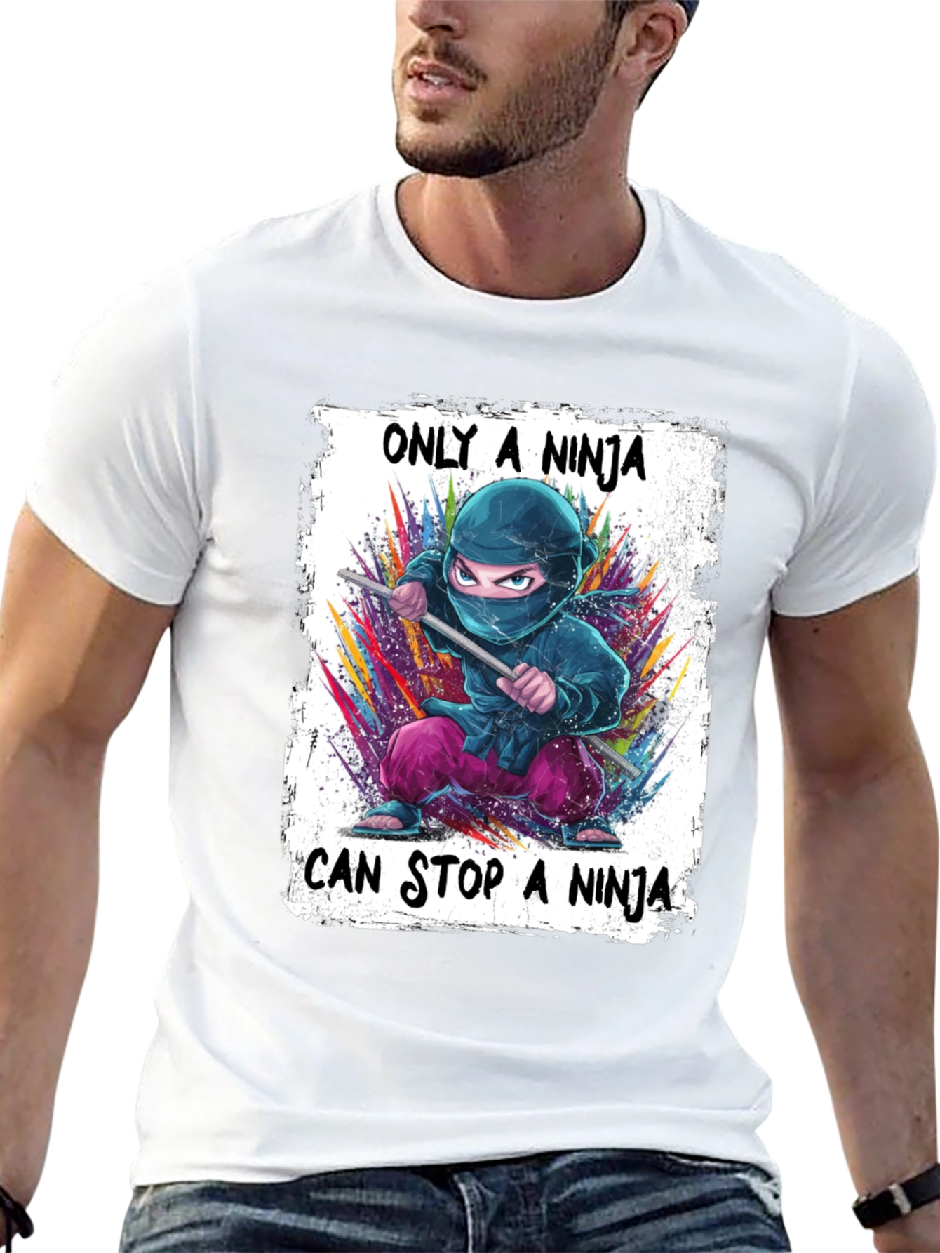 Ninja Graphic T-Shirt