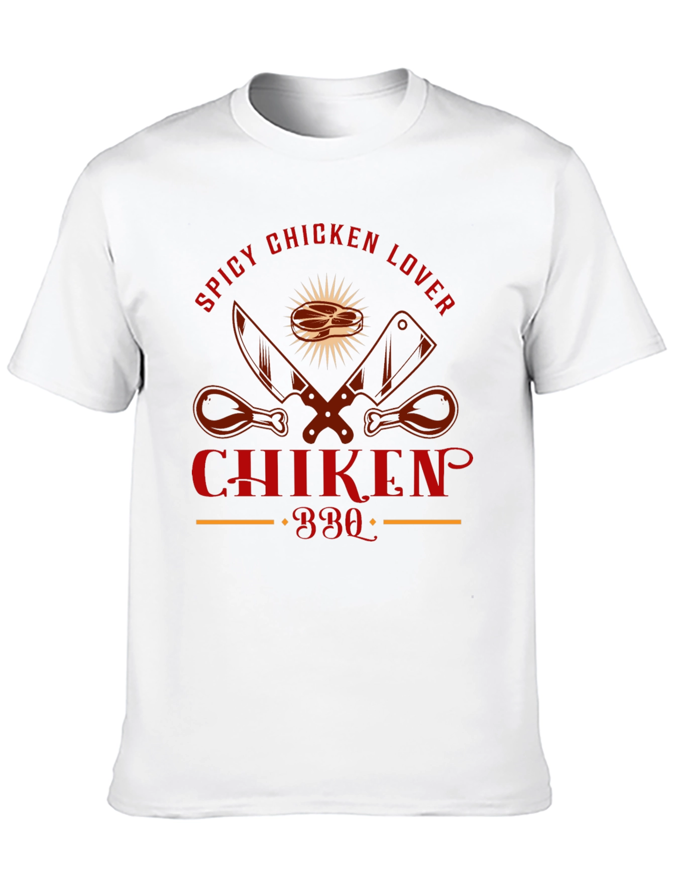 Spicy Chicken Lover BBQ T-Shirt