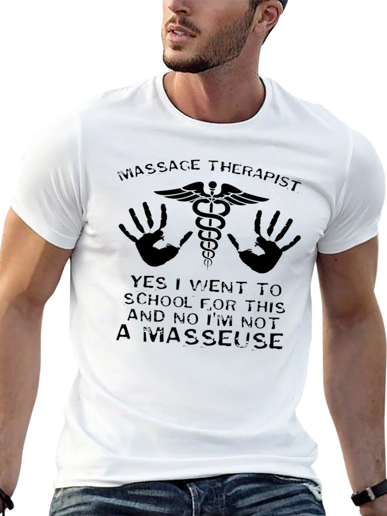 Massage Therapist T-Shirt Funny Gift