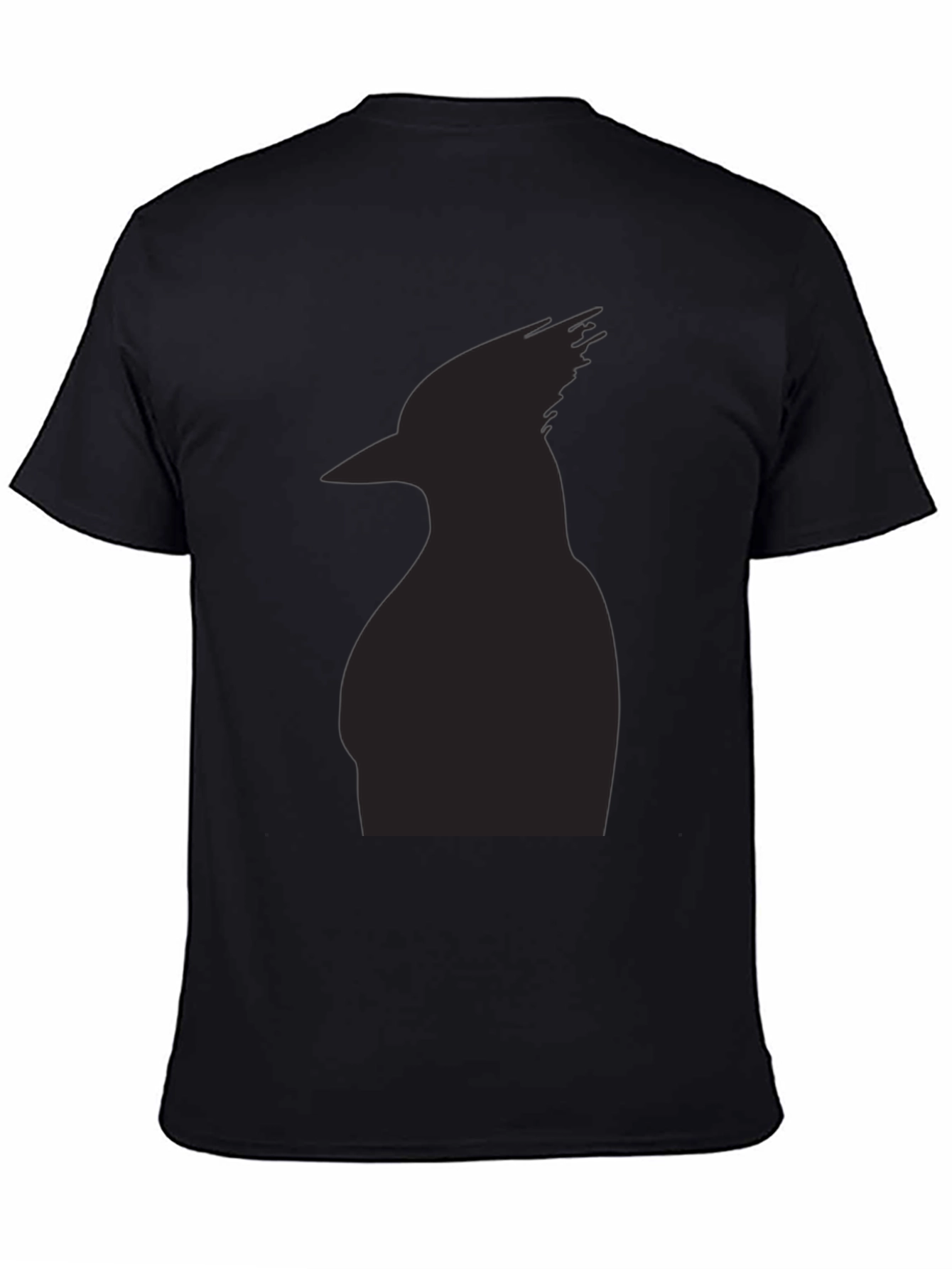 Black Bird Silhouette T-Shirt