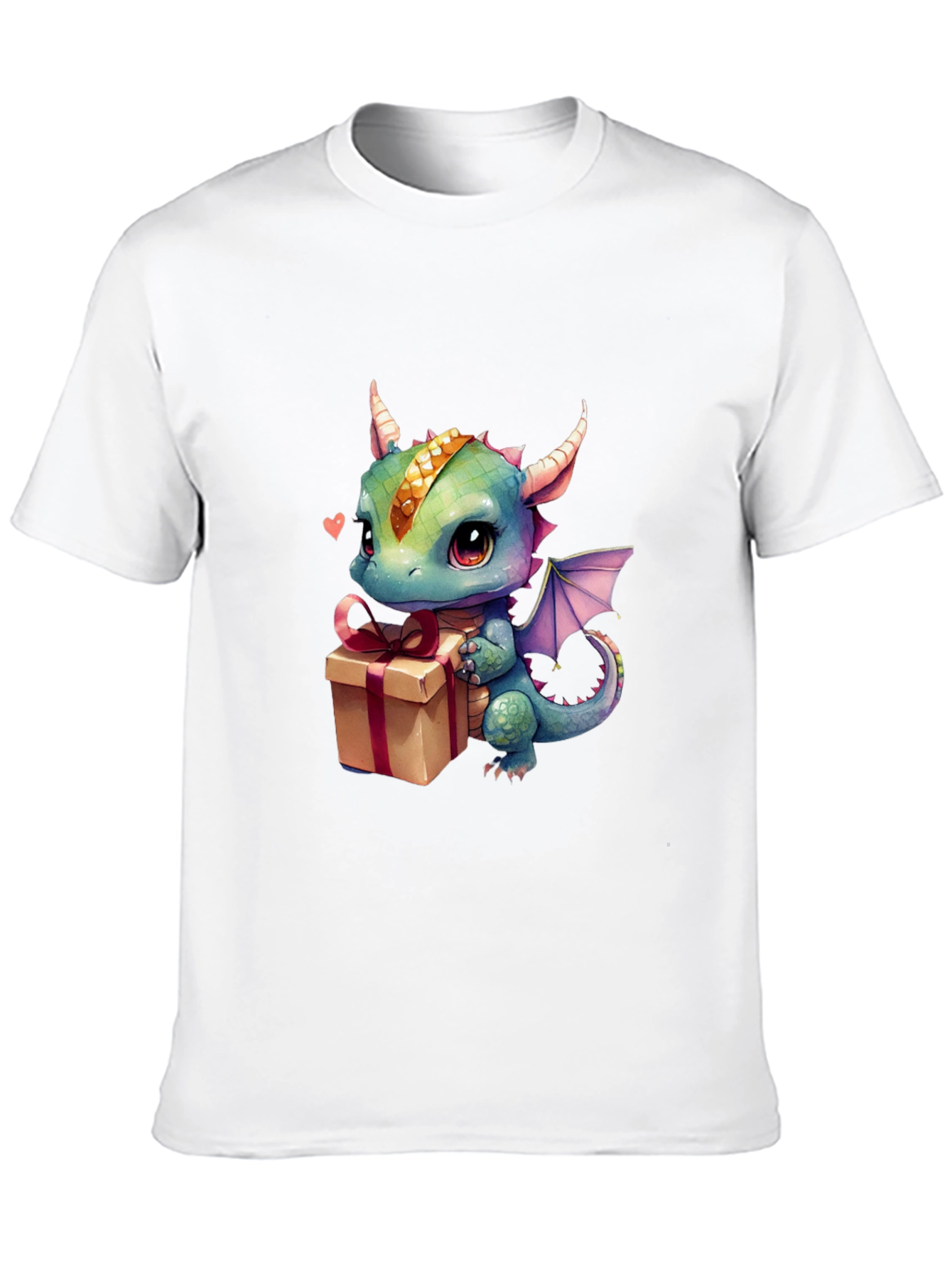 Dragon Gift T-Shirt - Cute Cartoon Animal Tee
