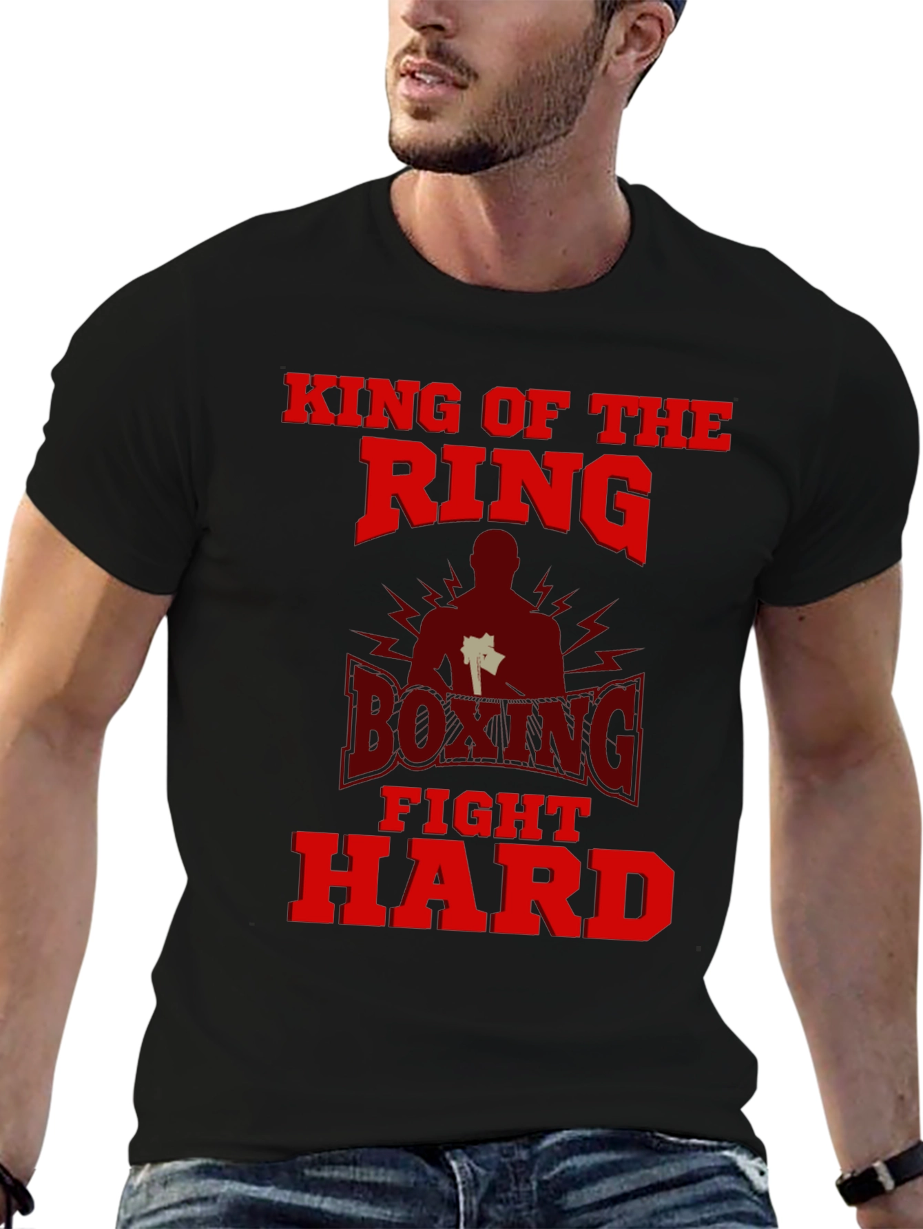 King of the Ring Boxing Graphic Tee