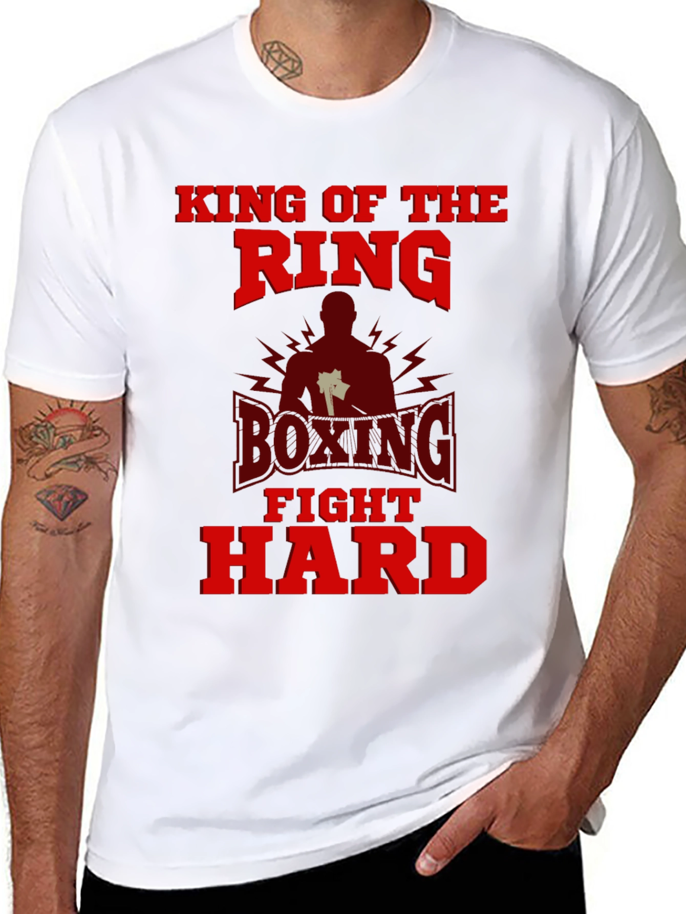 King of the Ring Boxing Graphic Tee