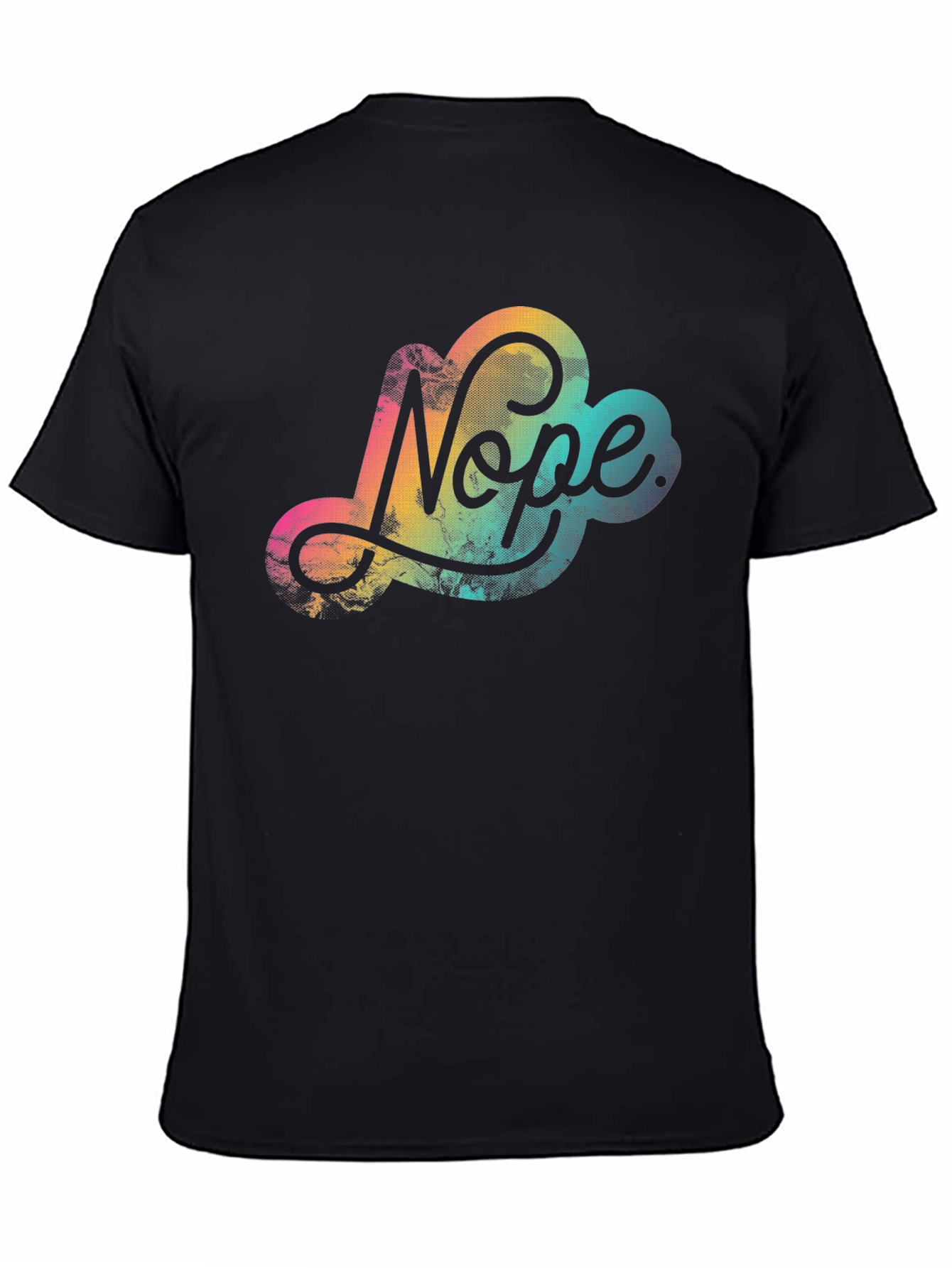 Nope Graphic Tee - Stylish Sarcasm