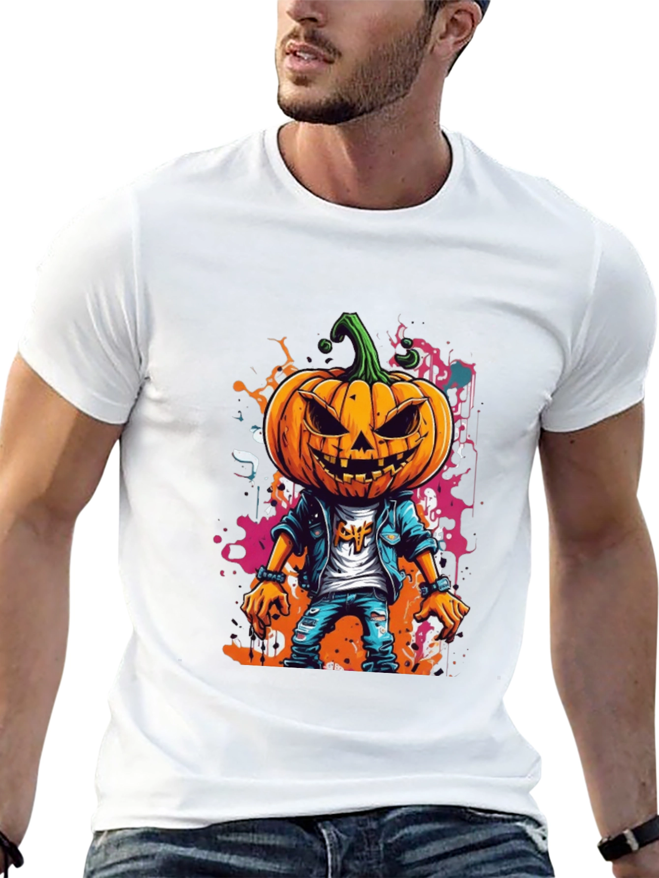 Spooky Pumpkin Graphic Tee