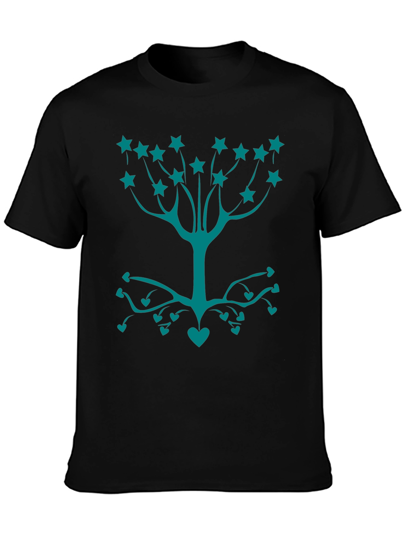 Nature Love Tee - Stars and Hearts Tree