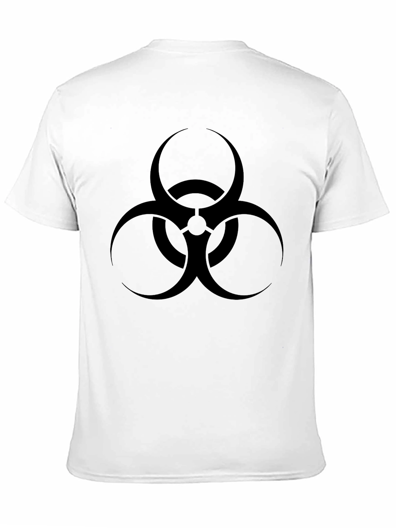 Black Biohazard Symbol T-Shirt