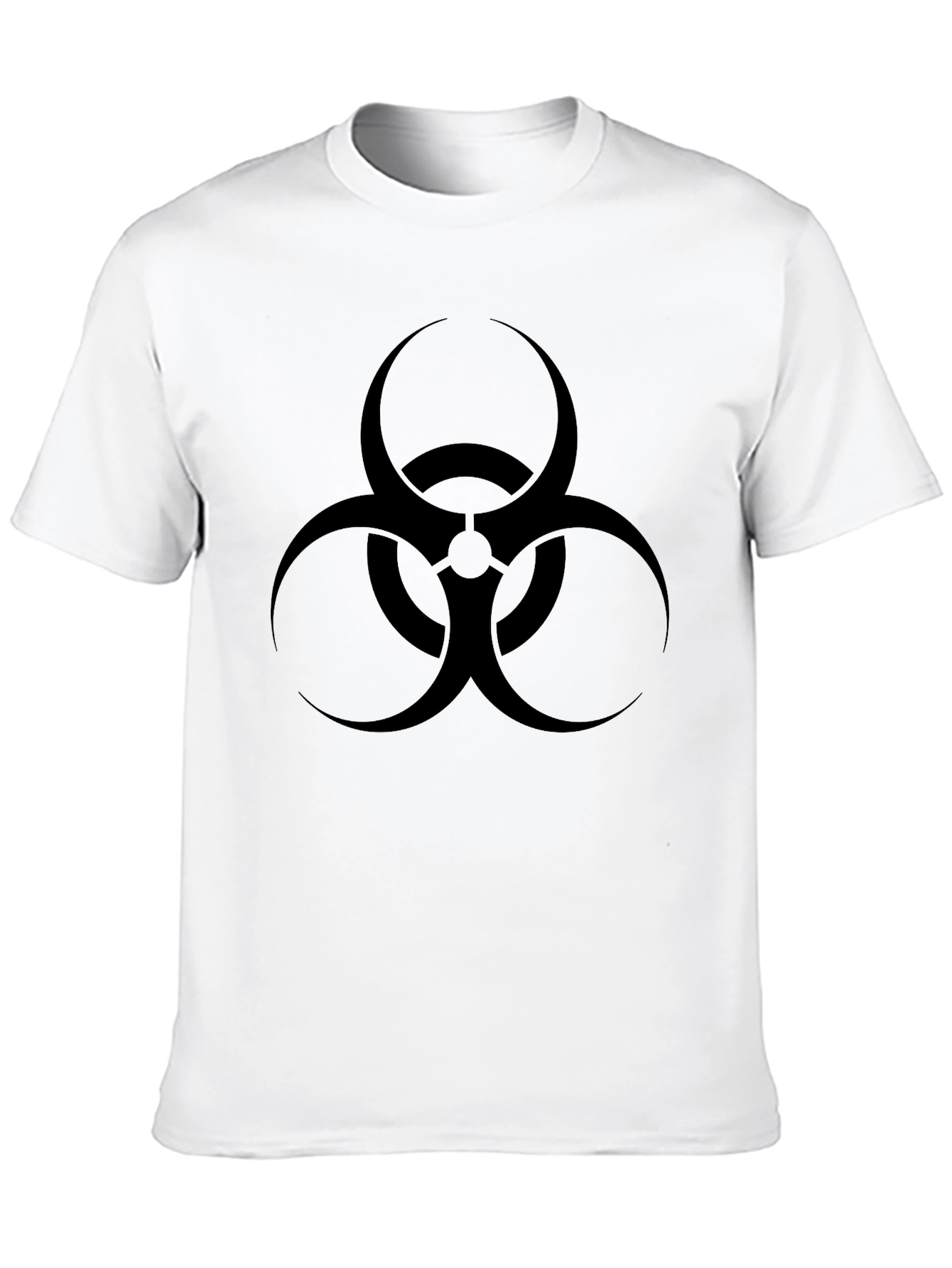 Black Biohazard Symbol T-Shirt