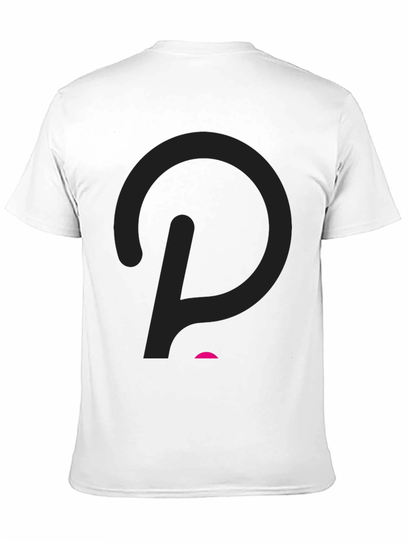 Modern Black T-Shirt with Abstract Logo