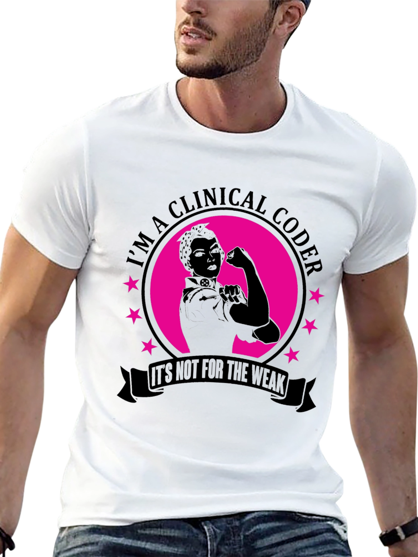 Clinical Coder T-Shirt - Strong Women in Healthcare