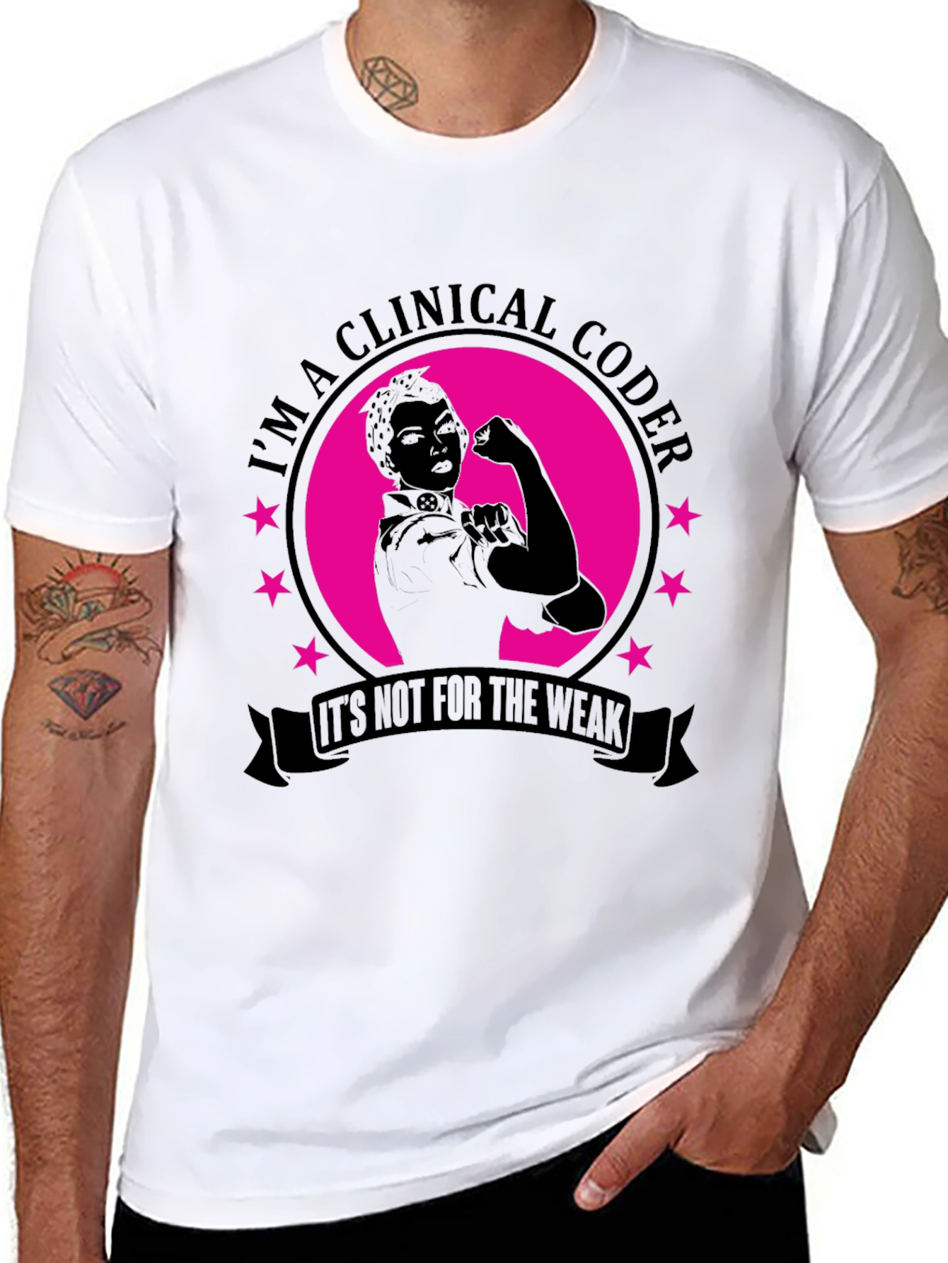 Clinical Coder T-Shirt - Strong Women in Healthcare