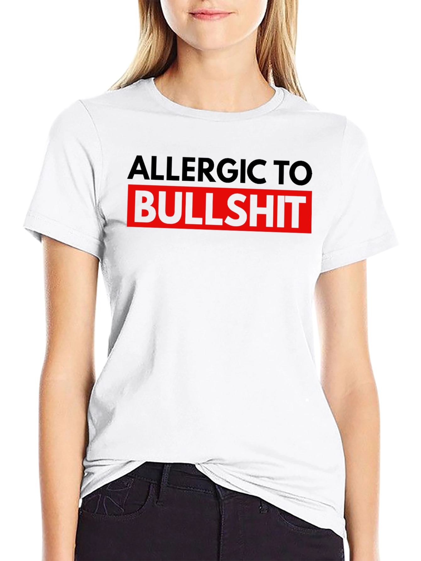 Allergic to Bullshit Graphic Tee