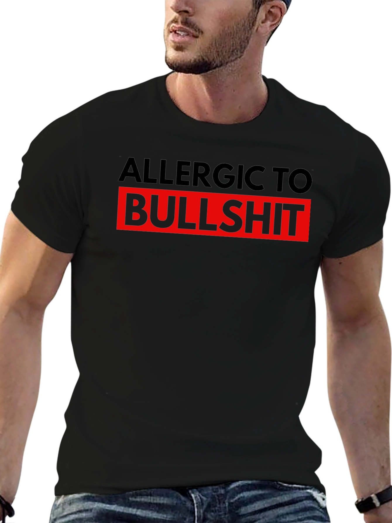 Allergic to Bullshit Graphic Tee