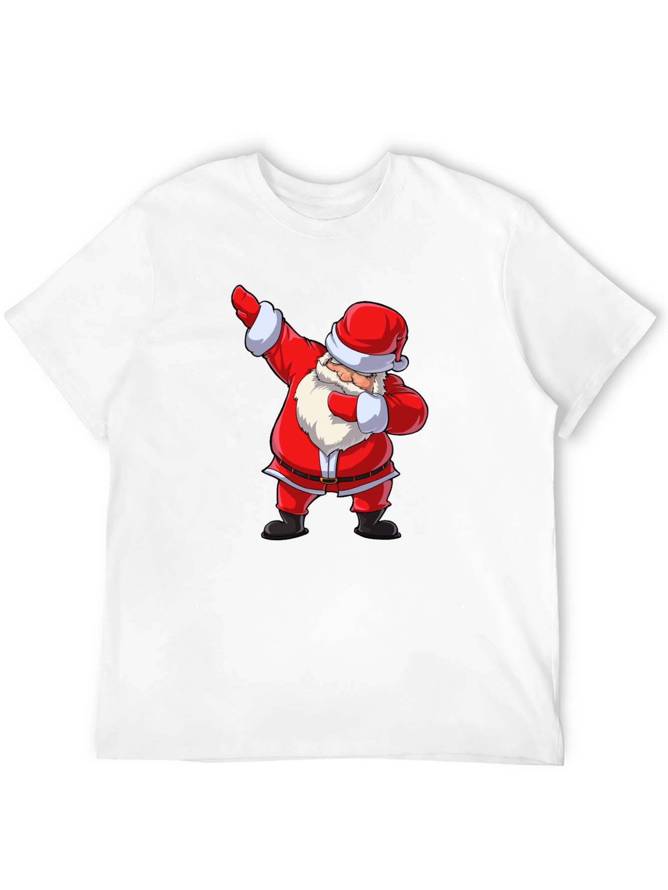 Santa Dabbing Graphic T-Shirt - Holiday Cheer