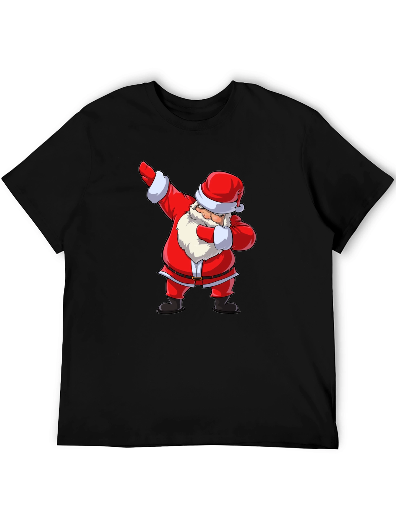 Santa Dabbing Graphic T-Shirt - Holiday Cheer