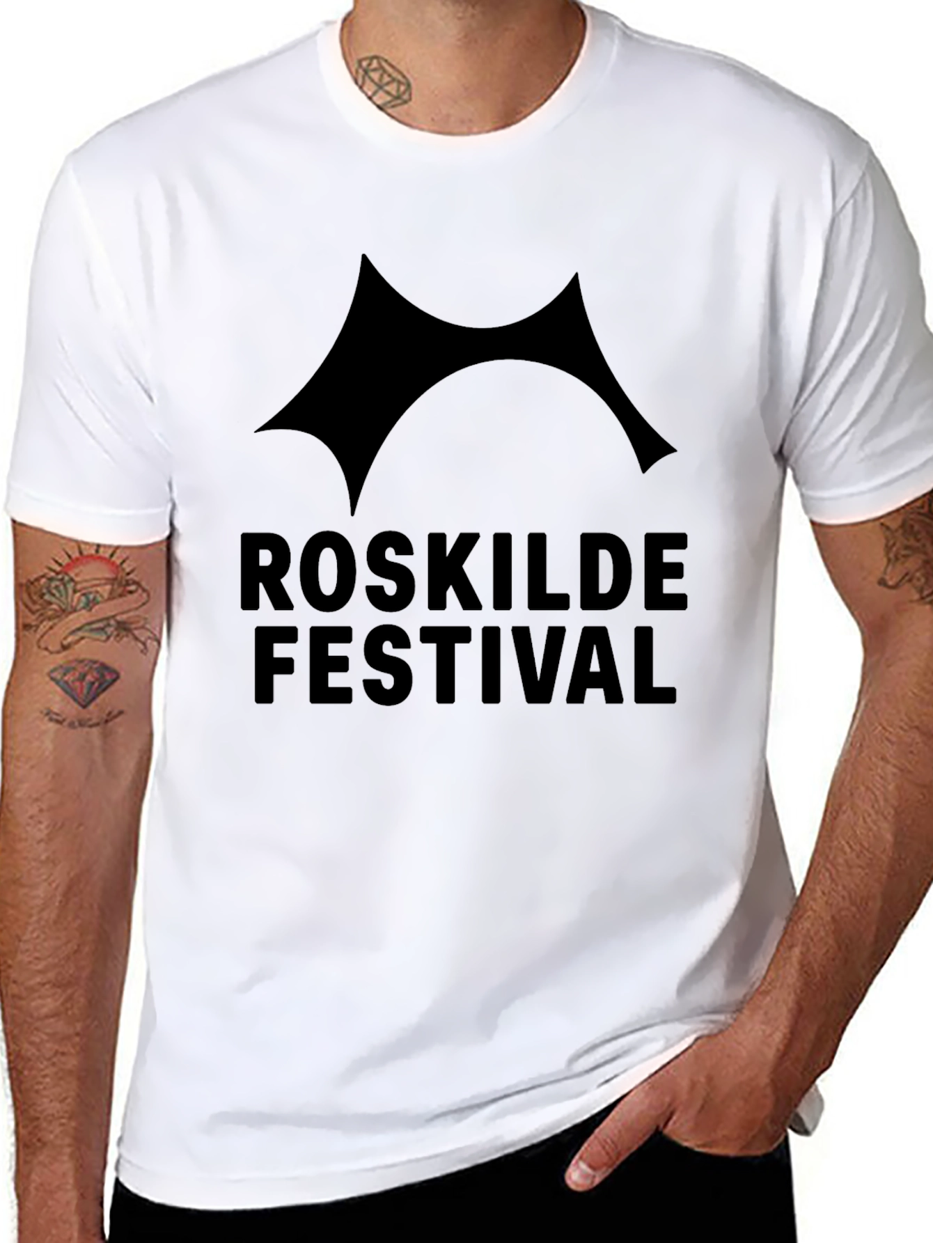 Roskilde Festival Black T-Shirt