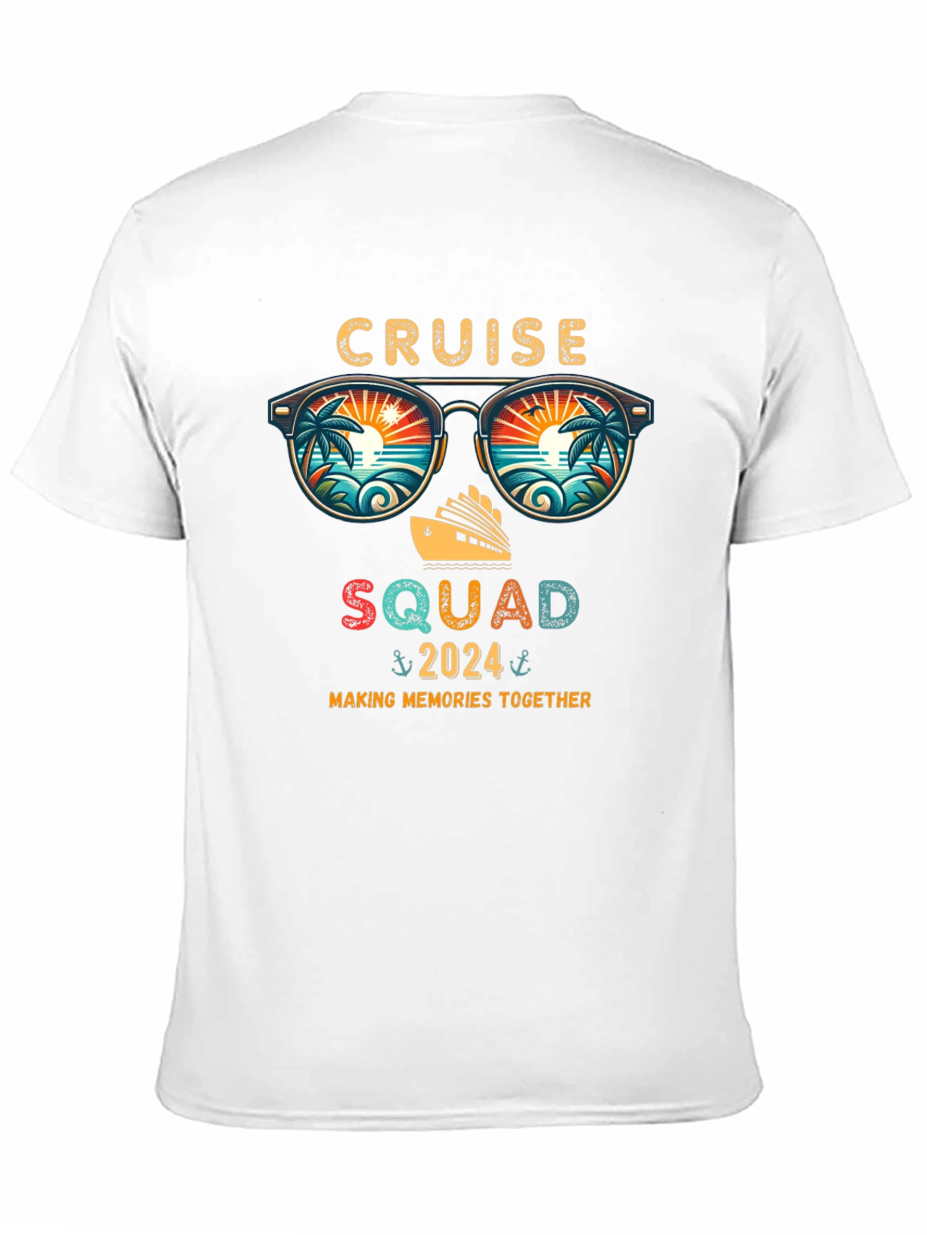 Cruise Squad 2024 Black T-Shirt