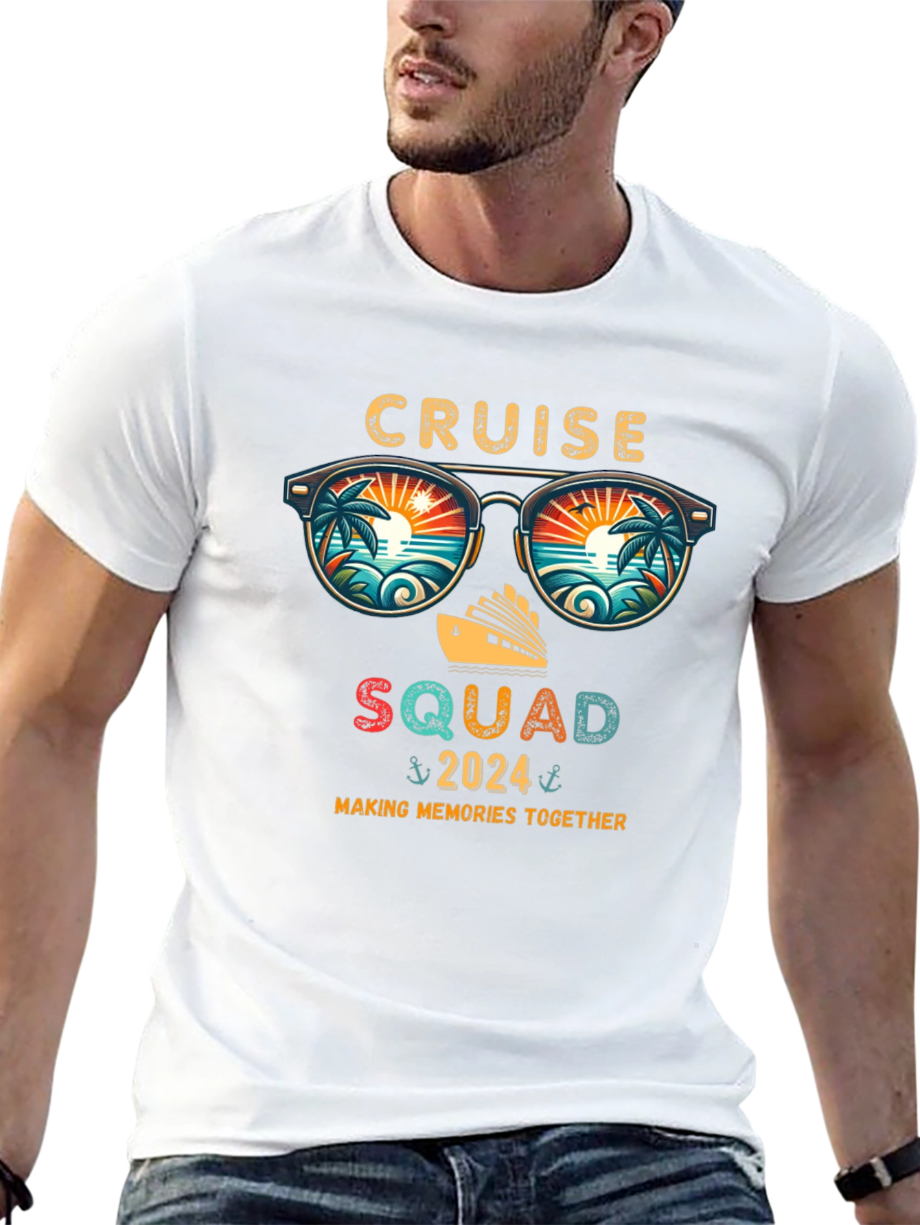 Cruise Squad 2024 Black T-Shirt