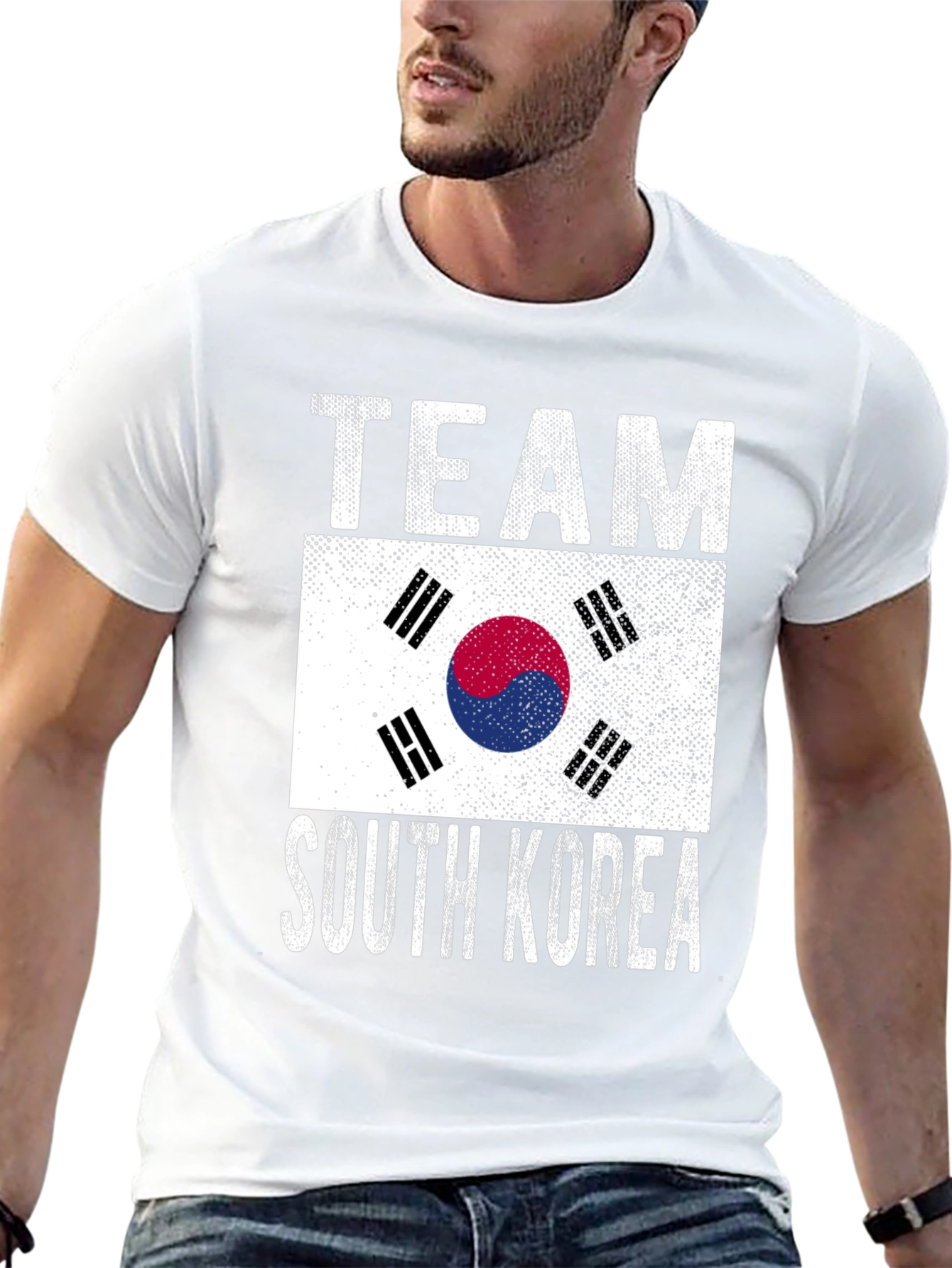 Team South Korea Flag Graphic Tee