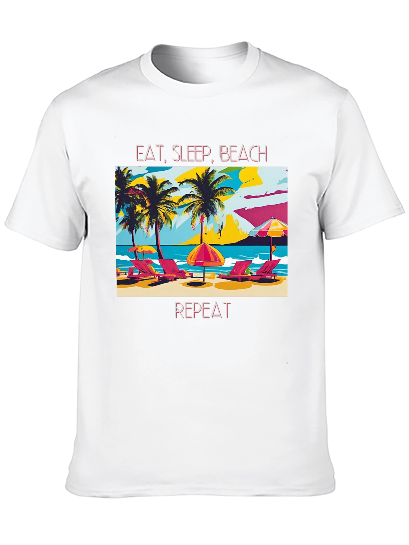 Eat Sleep Beach Repeat T-Shirt