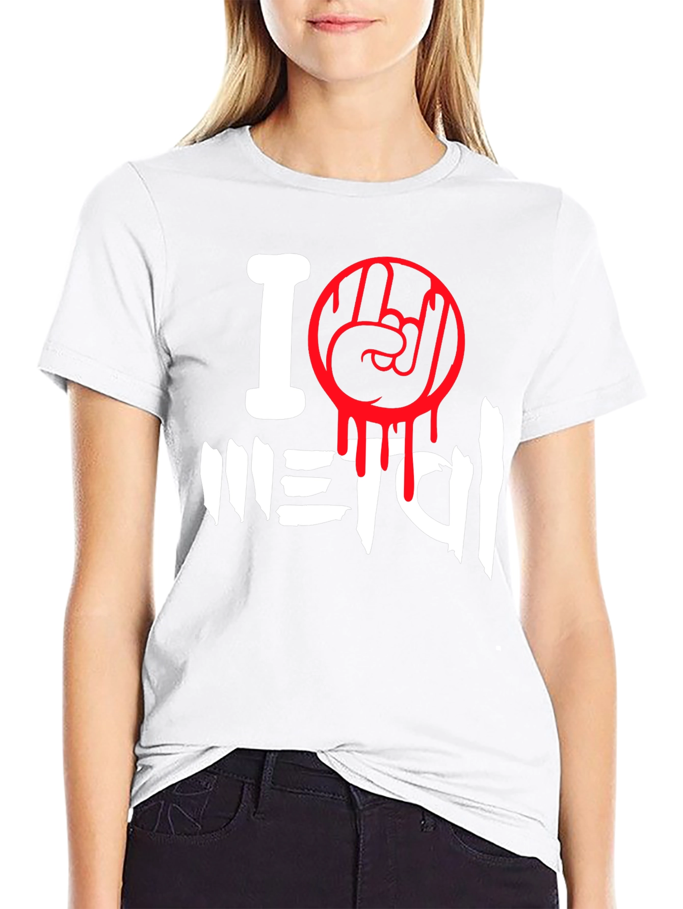 I Love Metal Graphic T-Shirt