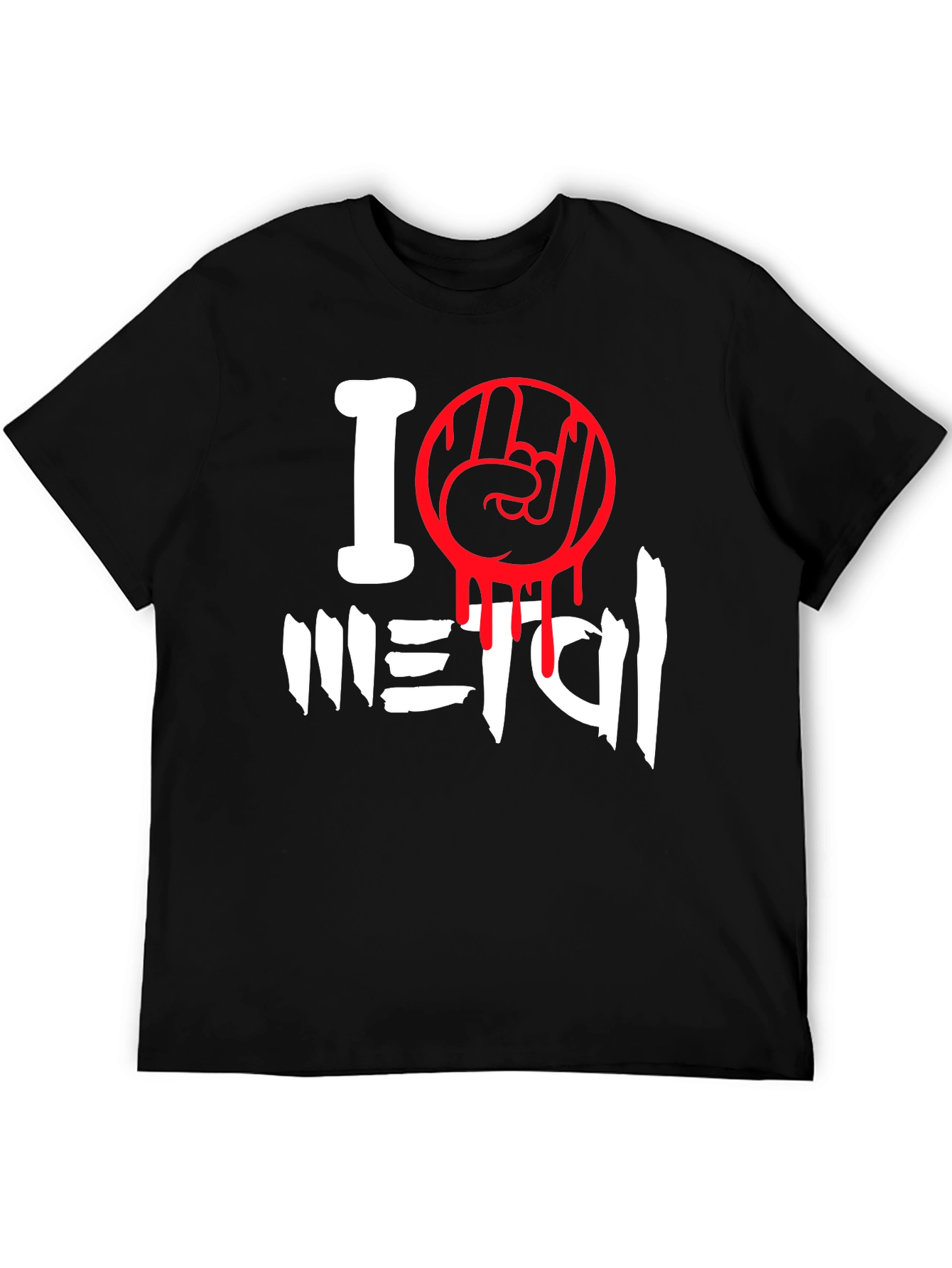 I Love Metal Graphic T-Shirt